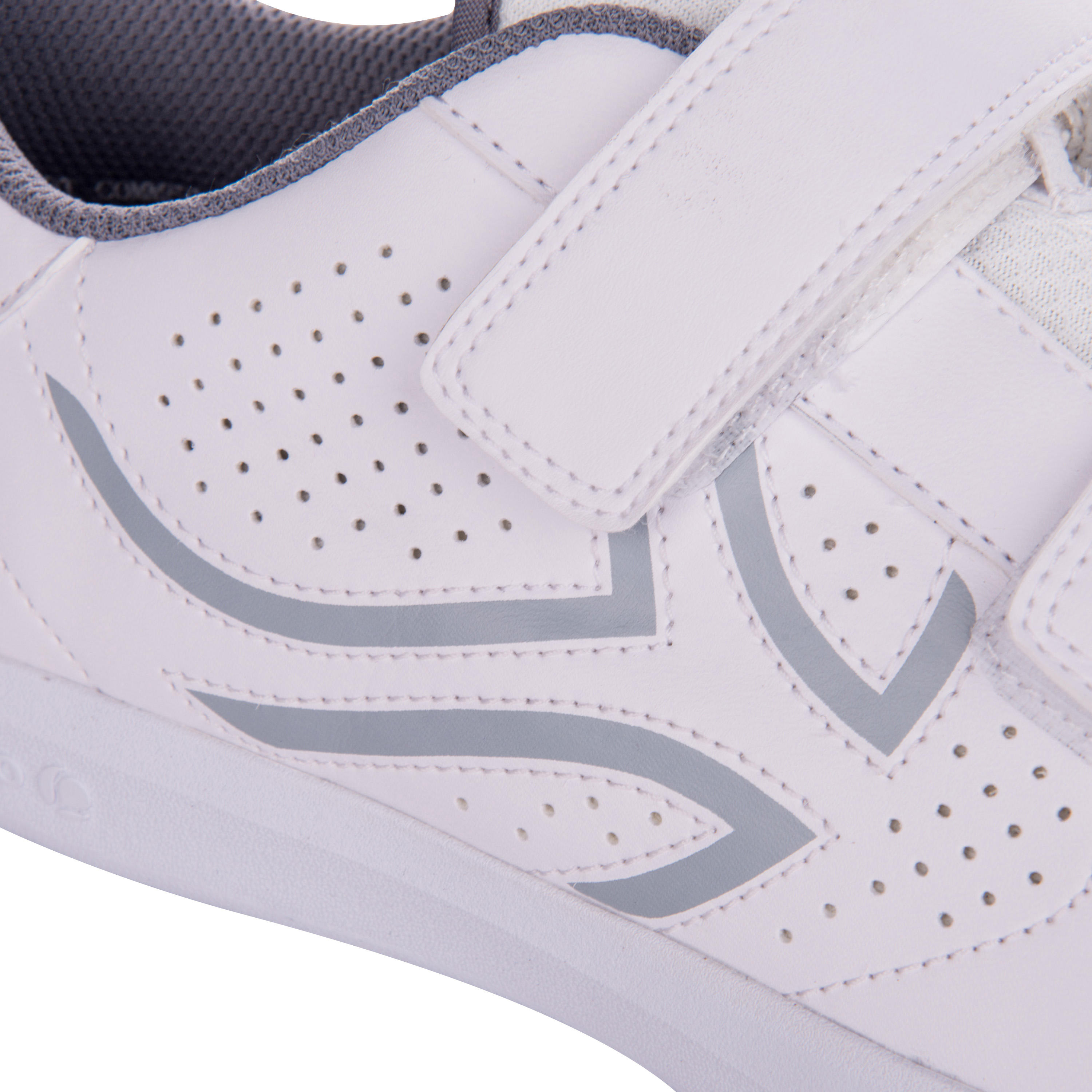 TS700 Tennis Shoes with Strap - White 8/15