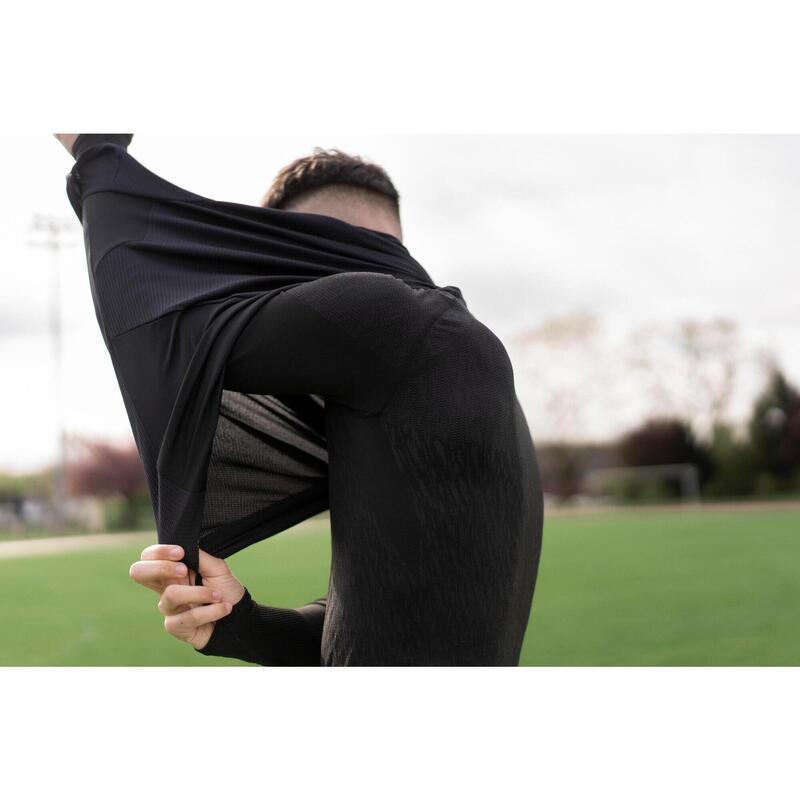 Futbol Uzun Kollu Termal İçlik - Gri - Keepdry