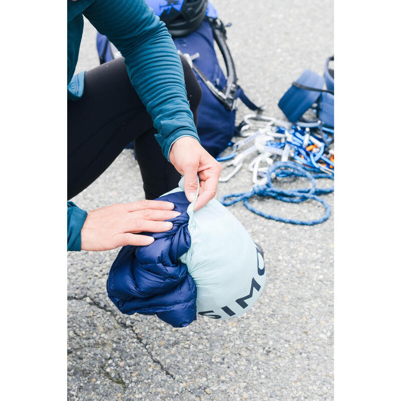 Daunenjacke Herren Bergsteigen - Alpinism marineblau/blau 