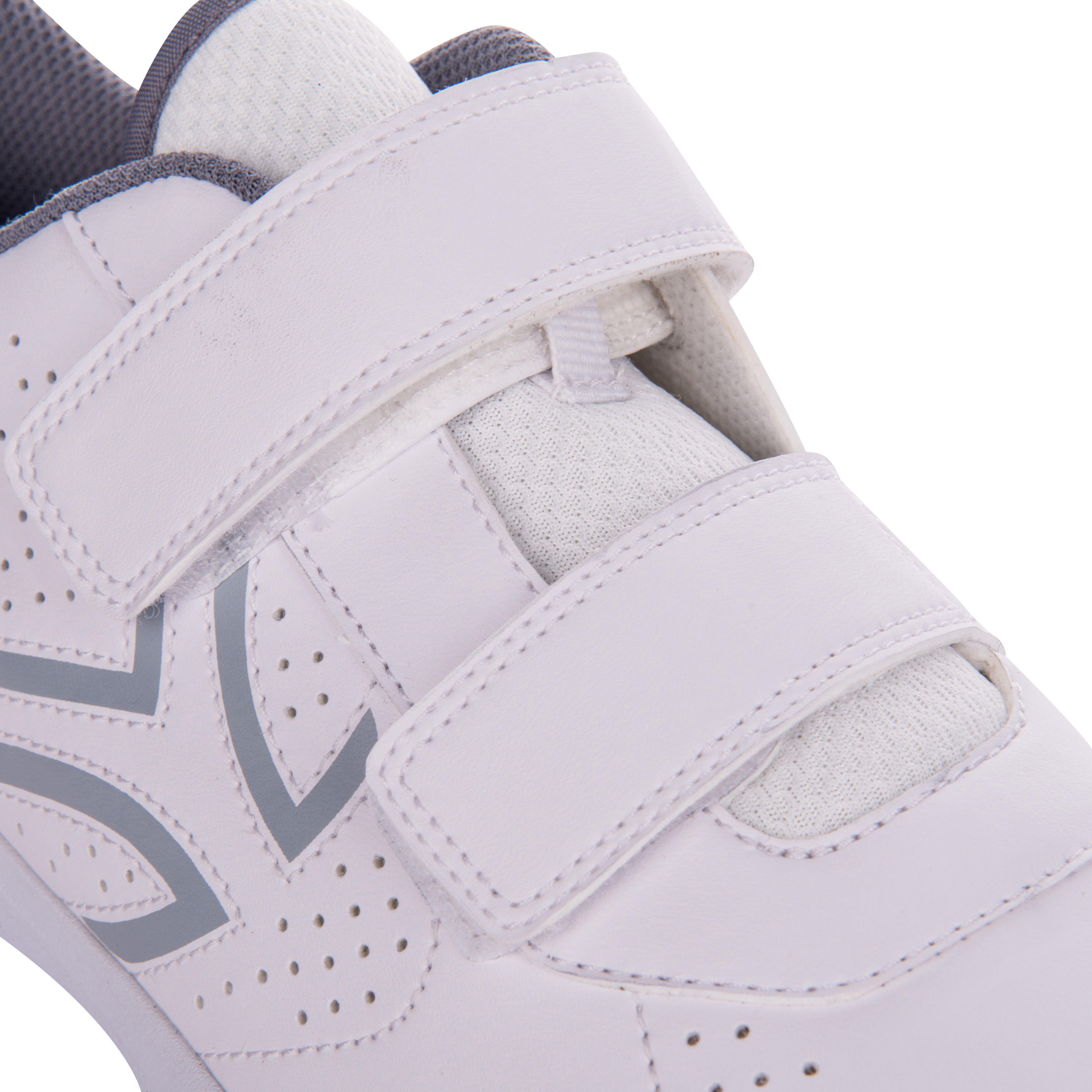 TS700 Tennis Shoes with Strap - White 10/15