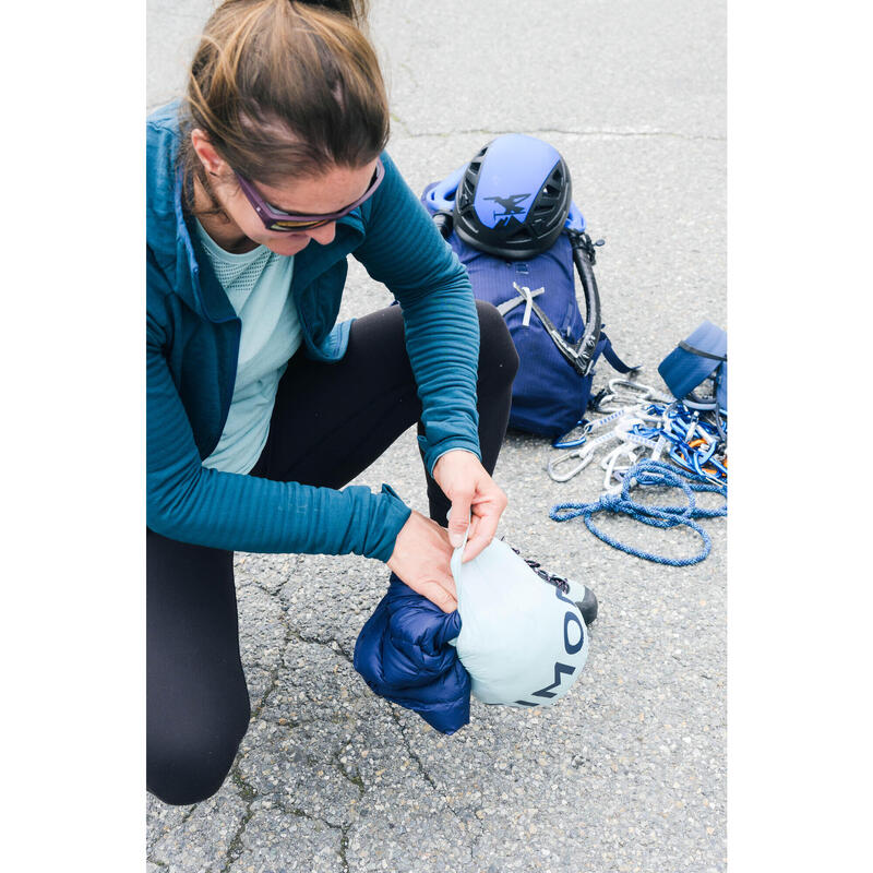 Daunenjacke Herren Bergsteigen - Alpinism braun/grau 