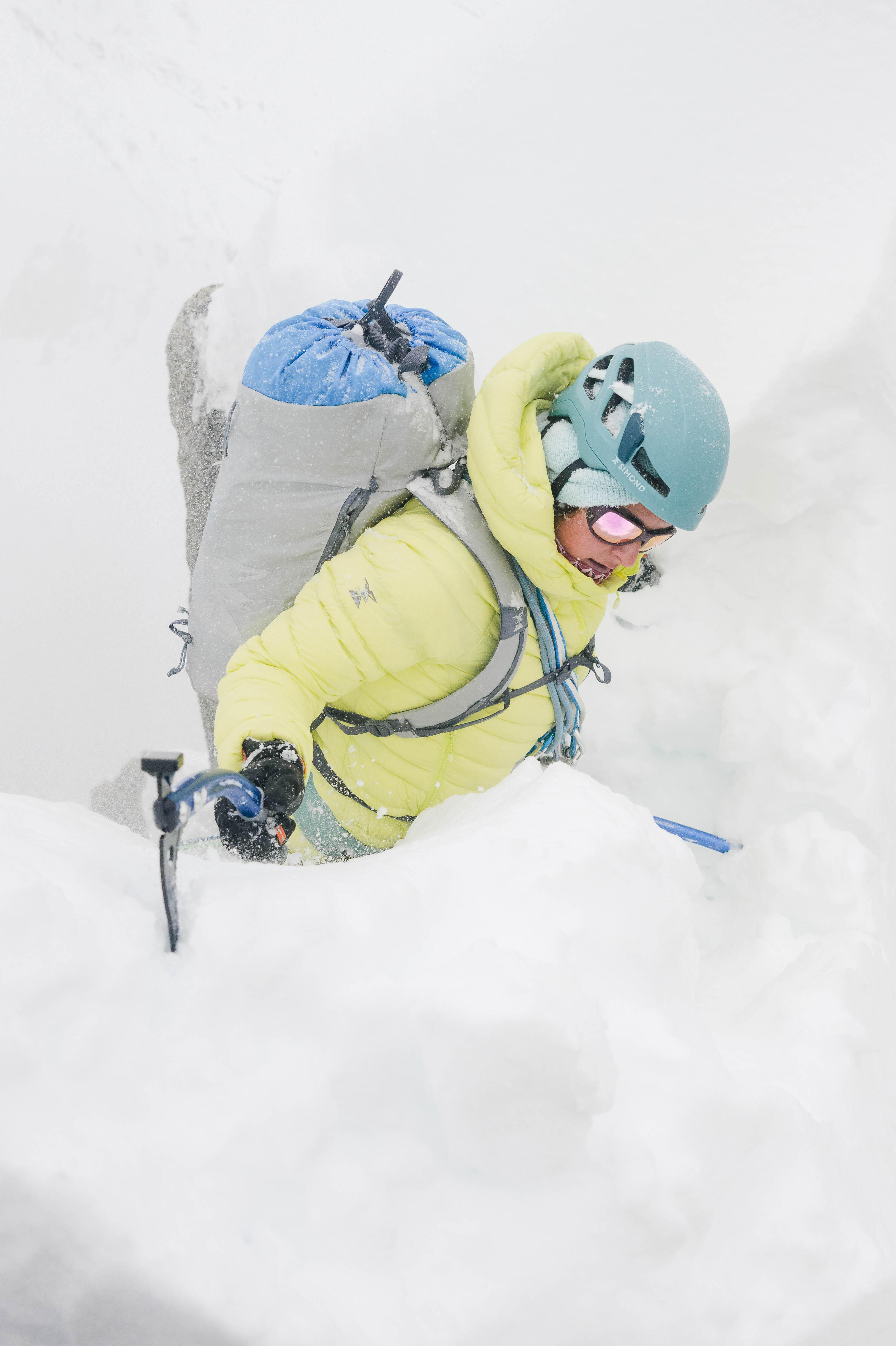 Technical mountaineering ice axe - ANACONDA HAMMER