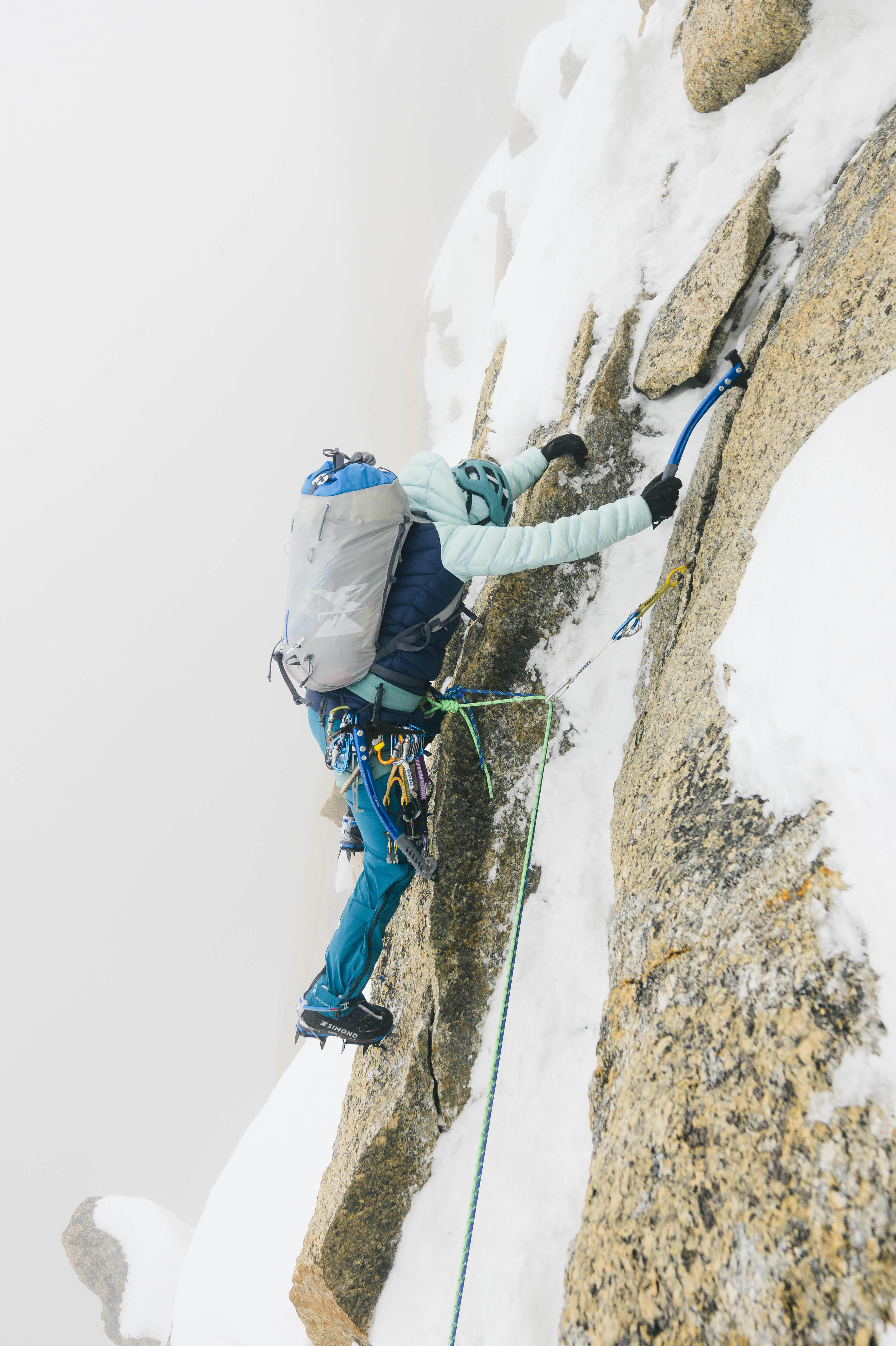 Technical mountaineering ice axe - ANACONDA HAMMER