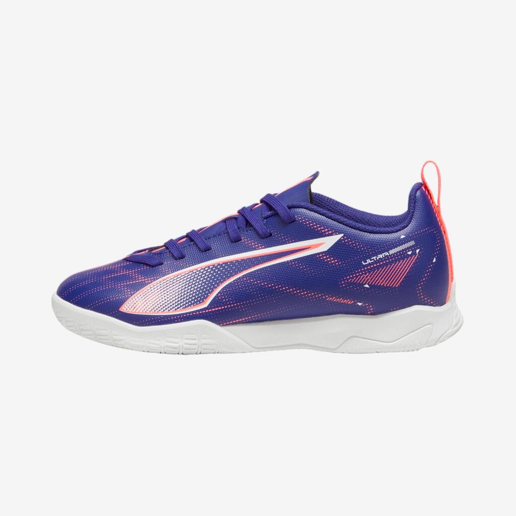 Kinder Fussball Hallenschuhe Futsal - Puma Ultra Play blau