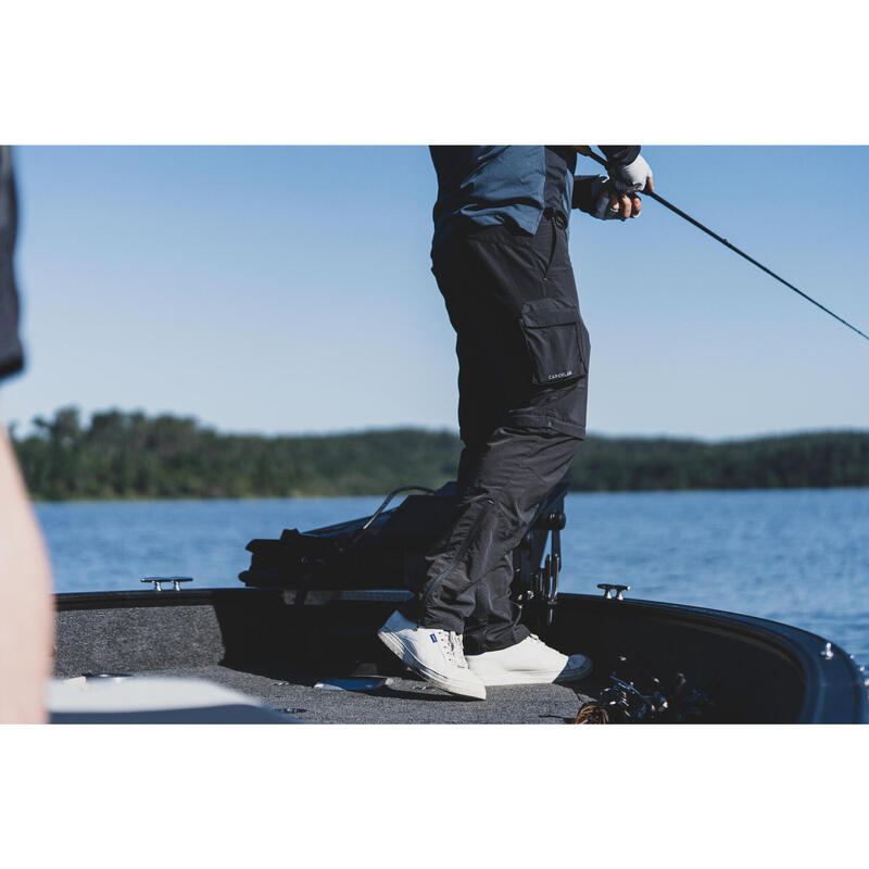 Pantalon pescuit Anti-UV UPF50+ FT 500 Bărbați