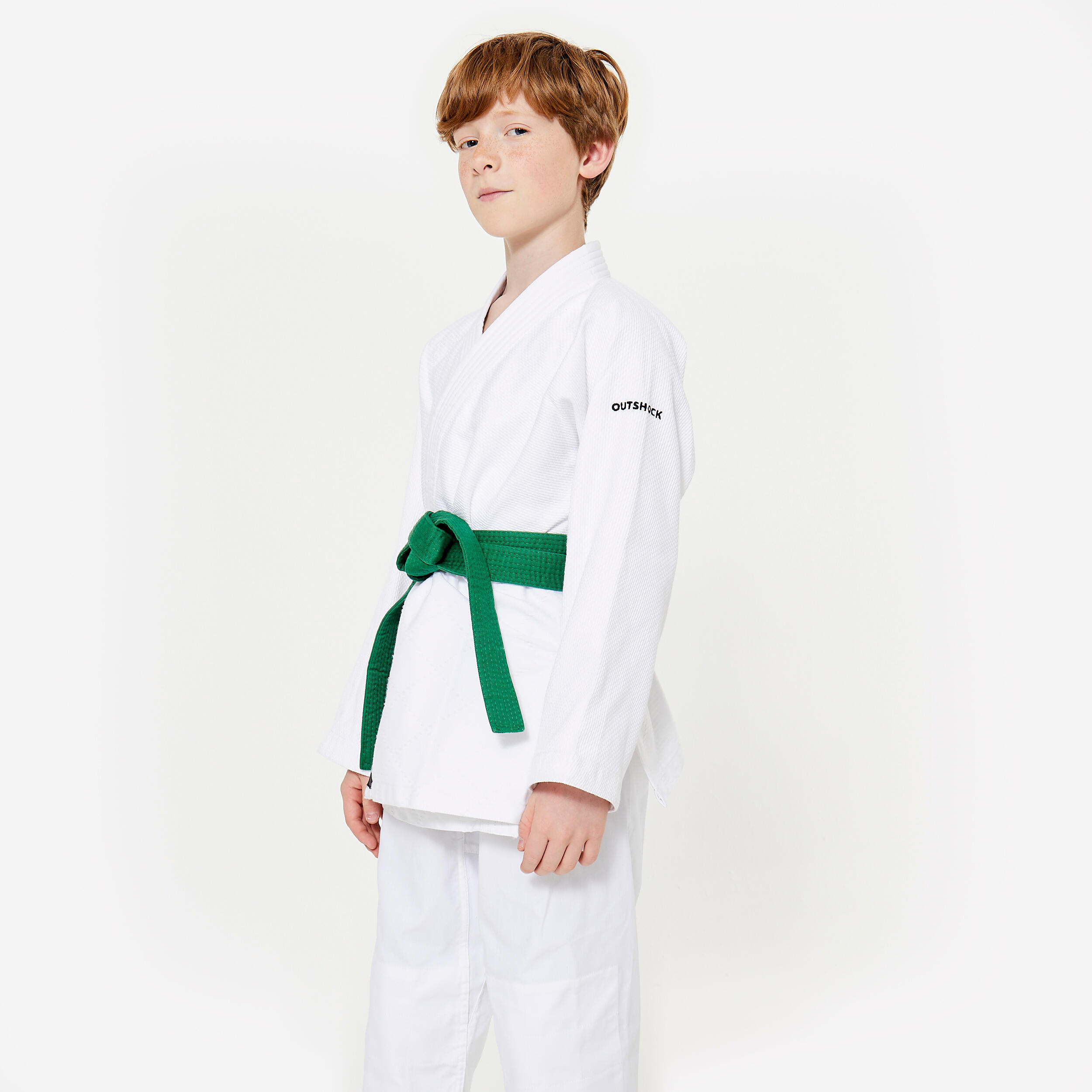 Outshock - Kimono Enfant Judo Et Aikido 350 Gr/m² - Blanc - Kimono - Sports De Combats - - 150cm - Decathlon