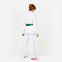 Kids' Judo and Aikido Uniform 350 g/m² - White