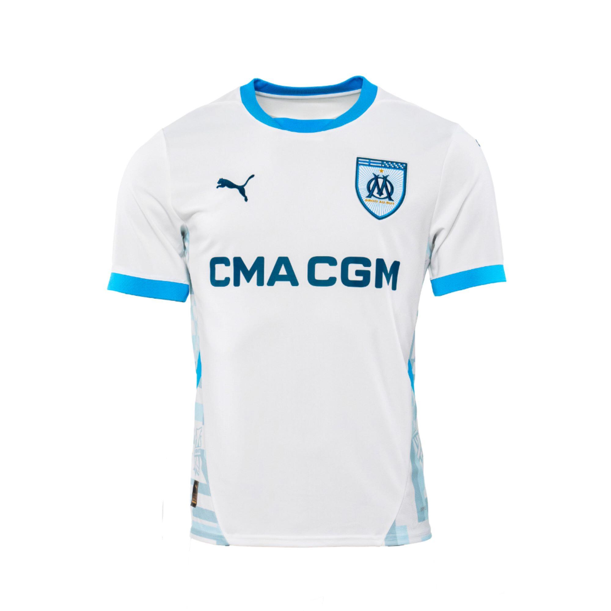 Koszulka piłkarska Puma Olympique de Marseille domowa 24/25 3/11