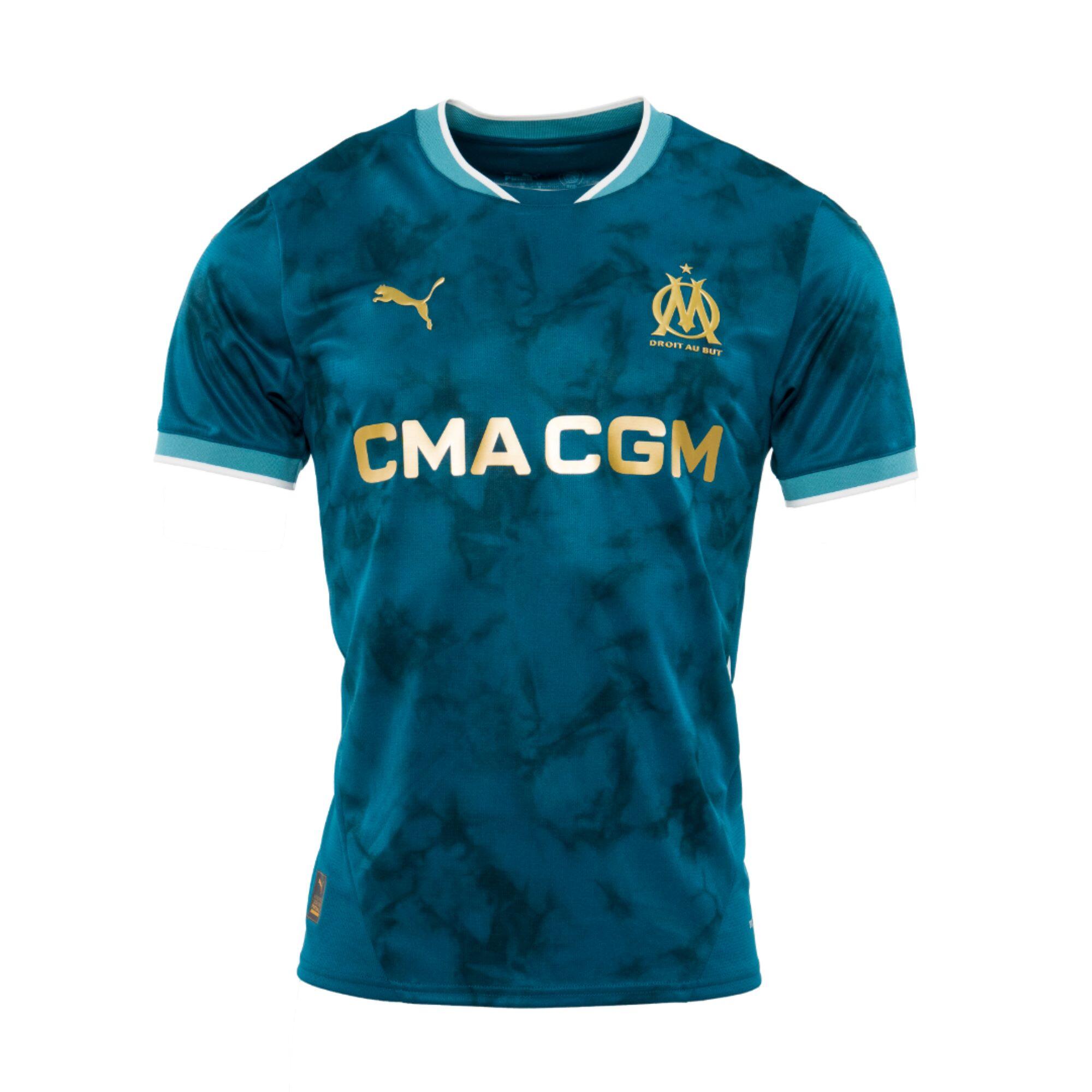Maillot extérieur Olympique de Marseille Adulte Saison 24/25 3/12
