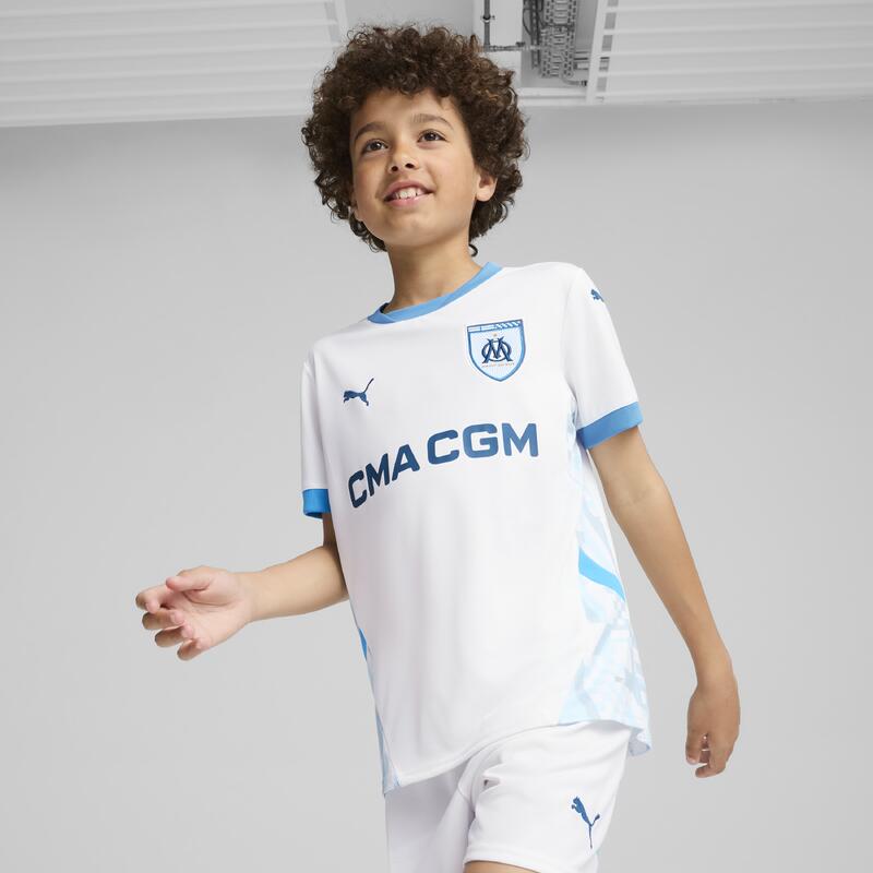 Voetbalshirt voor kinderen Olympique de Marseille thuisshirt seizoen 24/25