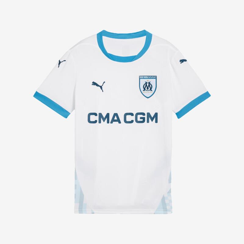 Voetbalshirt voor kinderen Olympique de Marseille thuisshirt seizoen 24/25