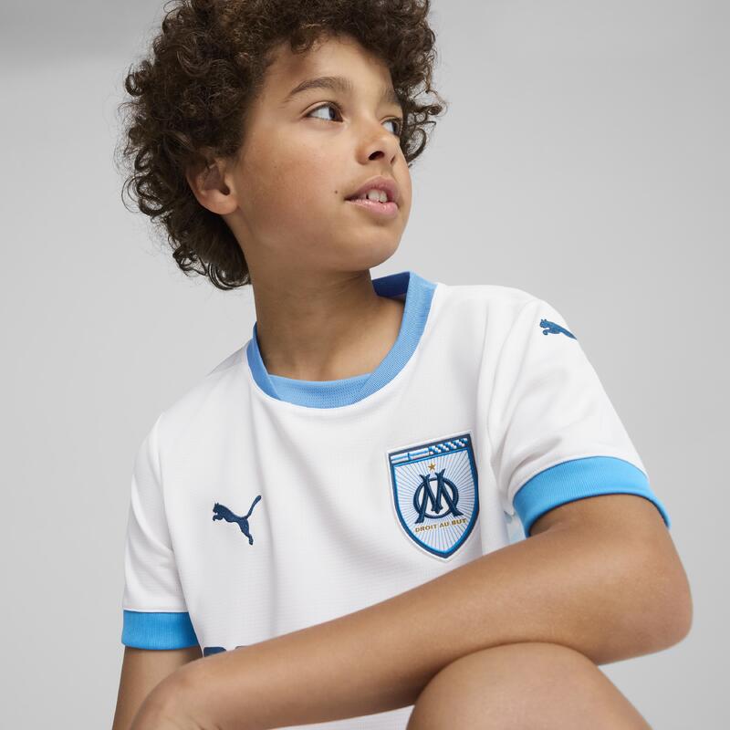 Voetbalshirt voor kinderen Olympique de Marseille thuisshirt seizoen 24/25