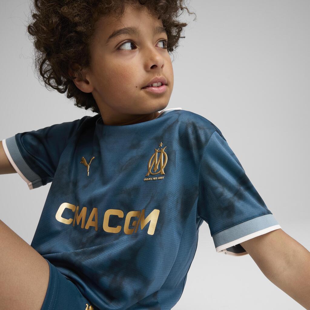 Kids' Olympique de Marseille Away Shirt 24/25