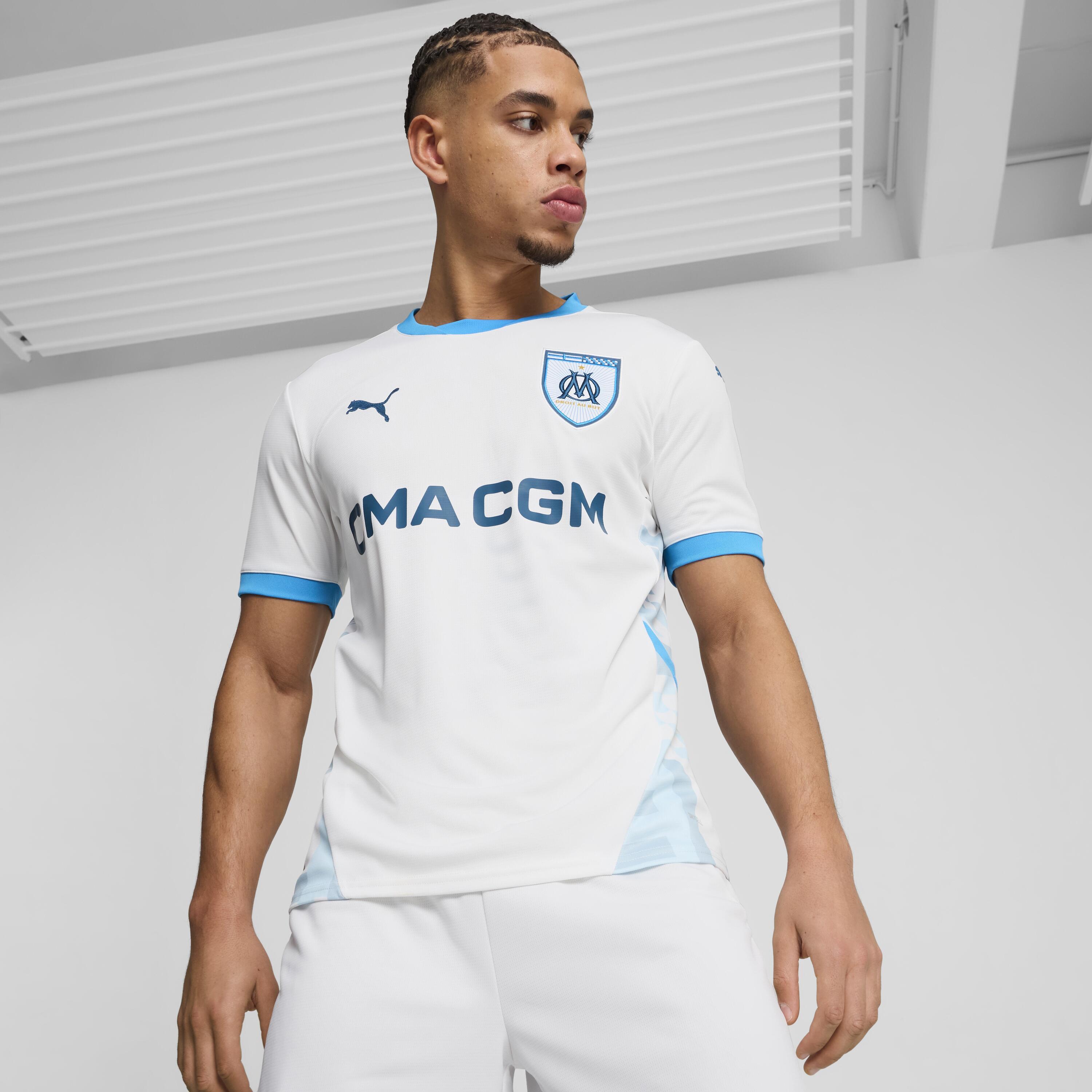 Tricou Fotbal Teren propriu OLYMPIQUE DE MARSEILLE 24/25 Adulți