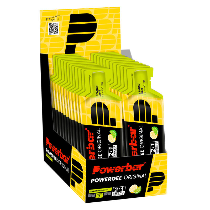 Energetický gel PowerGel Lemonlime 41 g 24 kusů