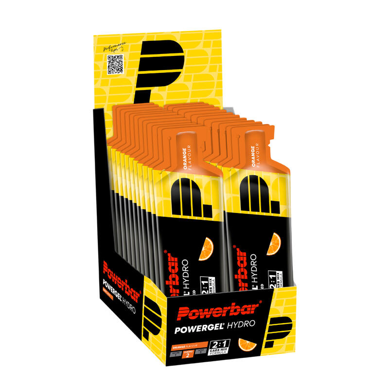 Wielopak Powerbar Żel Hydro pomarańczowy x24