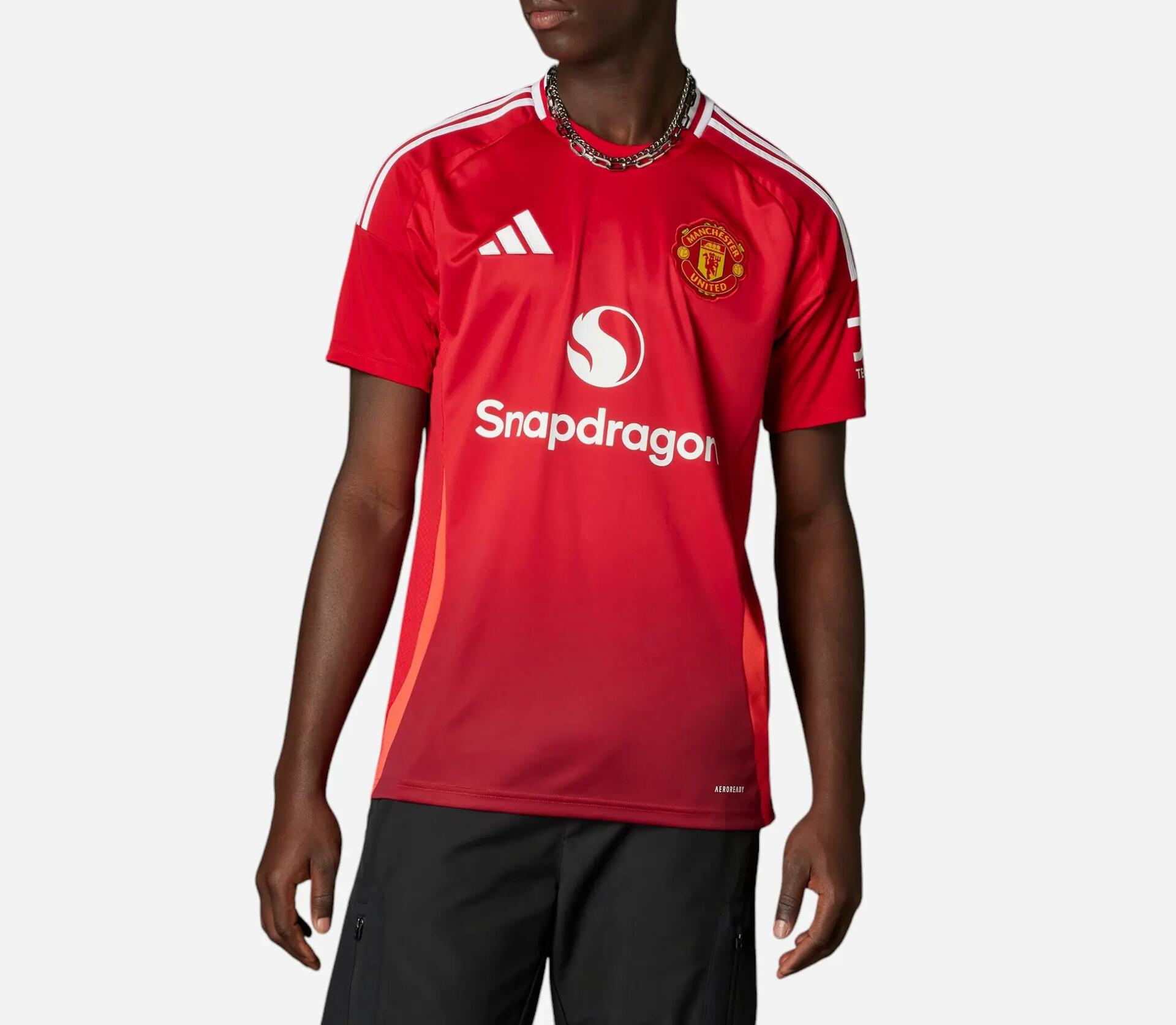 Adidas Man U voetbalshirt voor spelers en fans