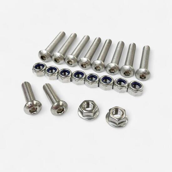 Schraubenset Gestänge Windschutz - Ersatzteil für E-Lastenfahrrad F900E