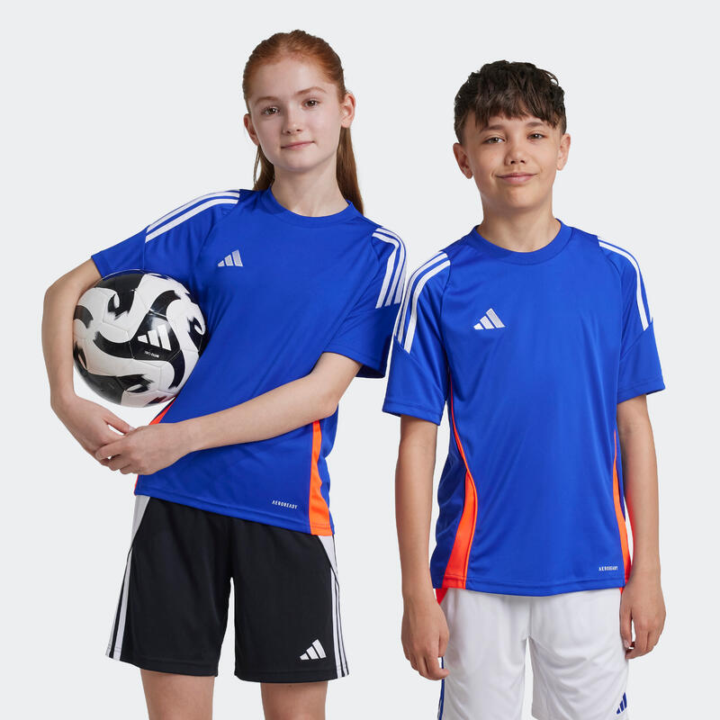 Kinder Fussball Trikot - ADIDAS Tiro 24 blau