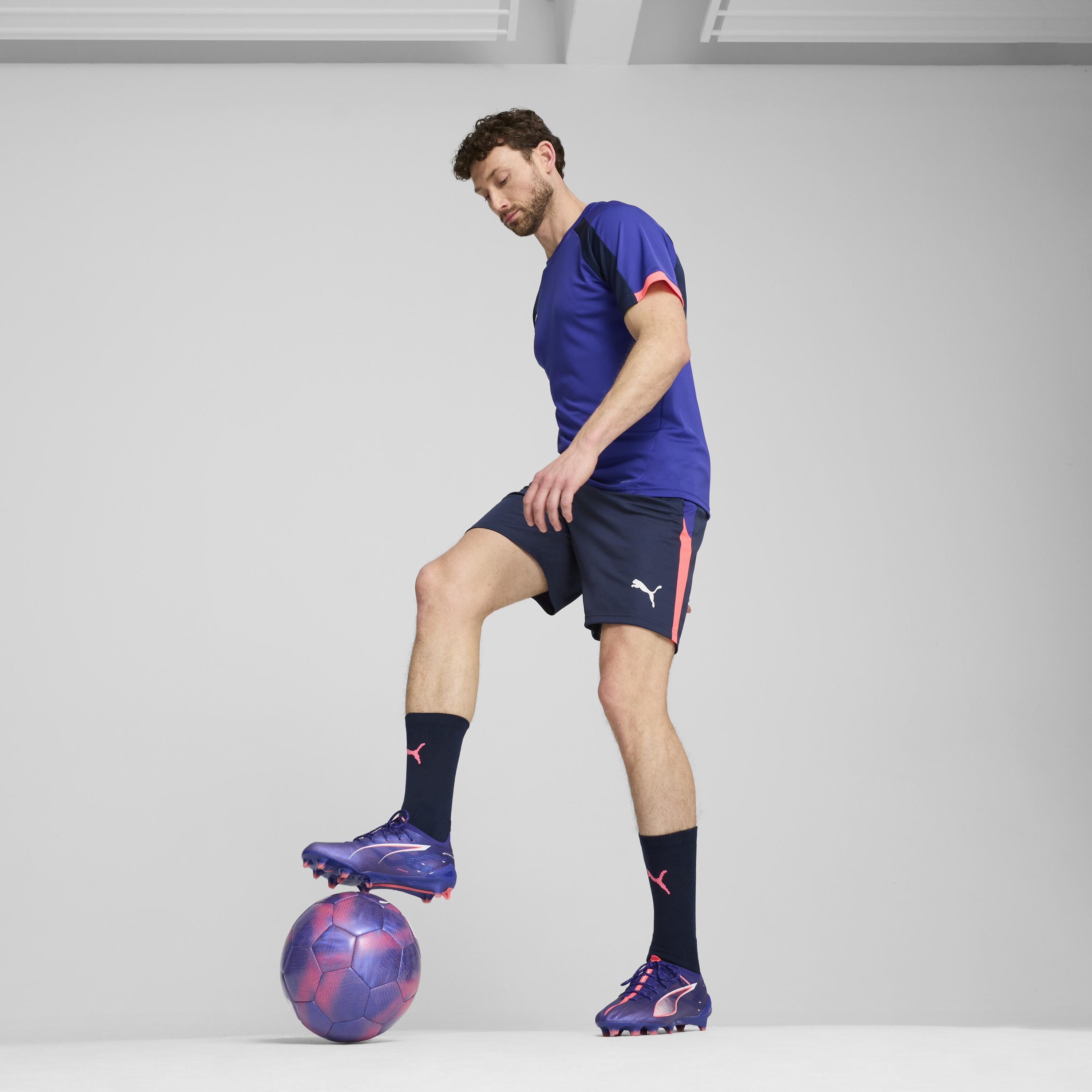 Pantaloncini calcio uomo Puma INDIVLIGA blu 4/5