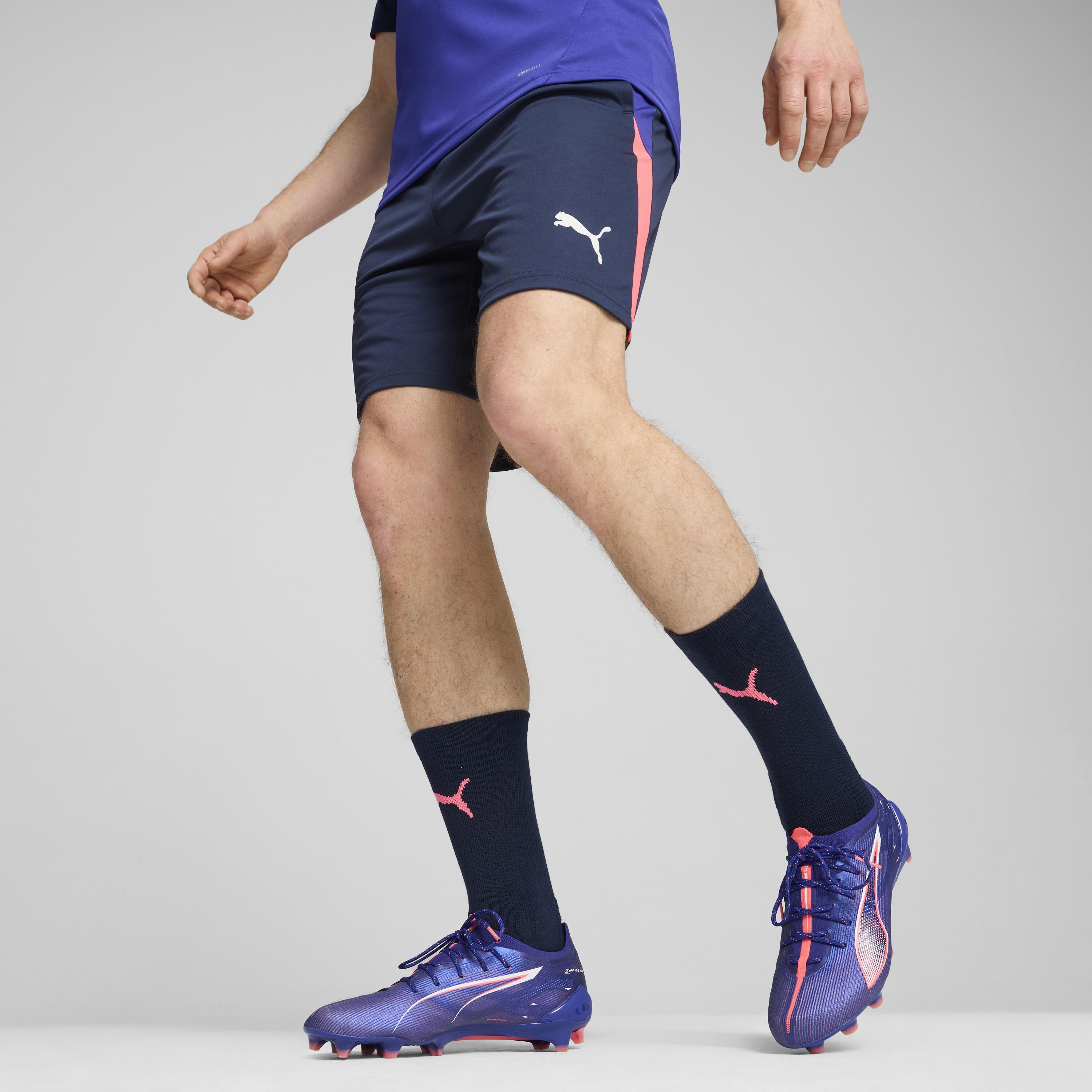 Pantaloncini calcio uomo Puma INDIVLIGA blu 3/5