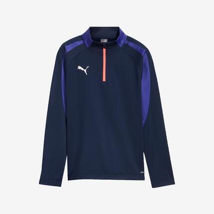 Haut d'entraînement puma IndivLiga 24 Enfant Bleu marine