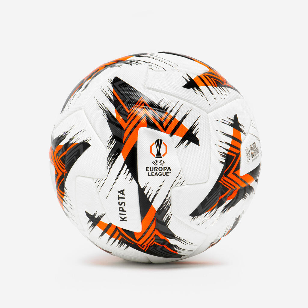 Balón de futbol de partido oficial con caja UEFA Europa League