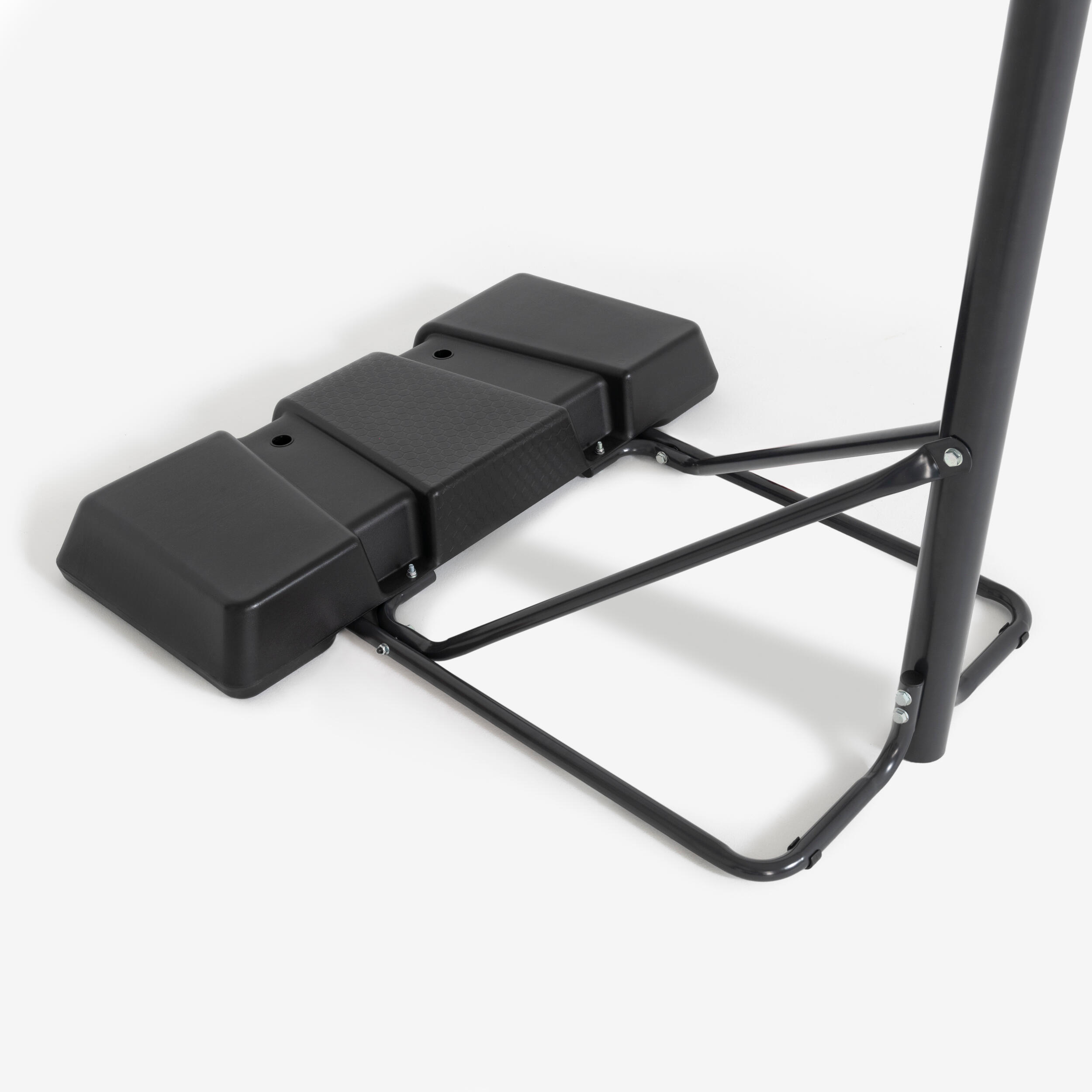 Basketball Hoop with Adjustable Stand (from 2.20 to 3.05m) B100 - Black