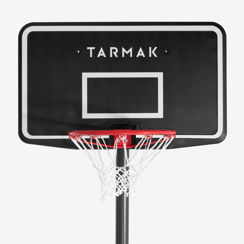 Panier de basket sur pied réglable de 2,20m à 3,05m - B100 Easy Noir