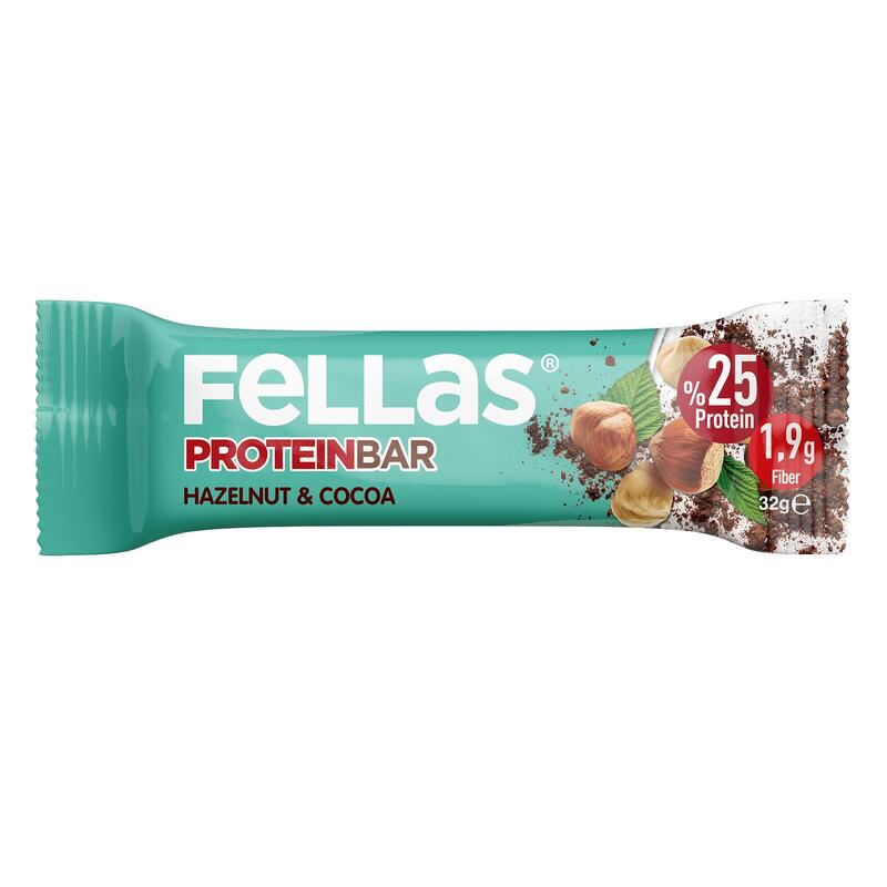 Fellas Protein Bar Fındık ve Kakaolu 32 g