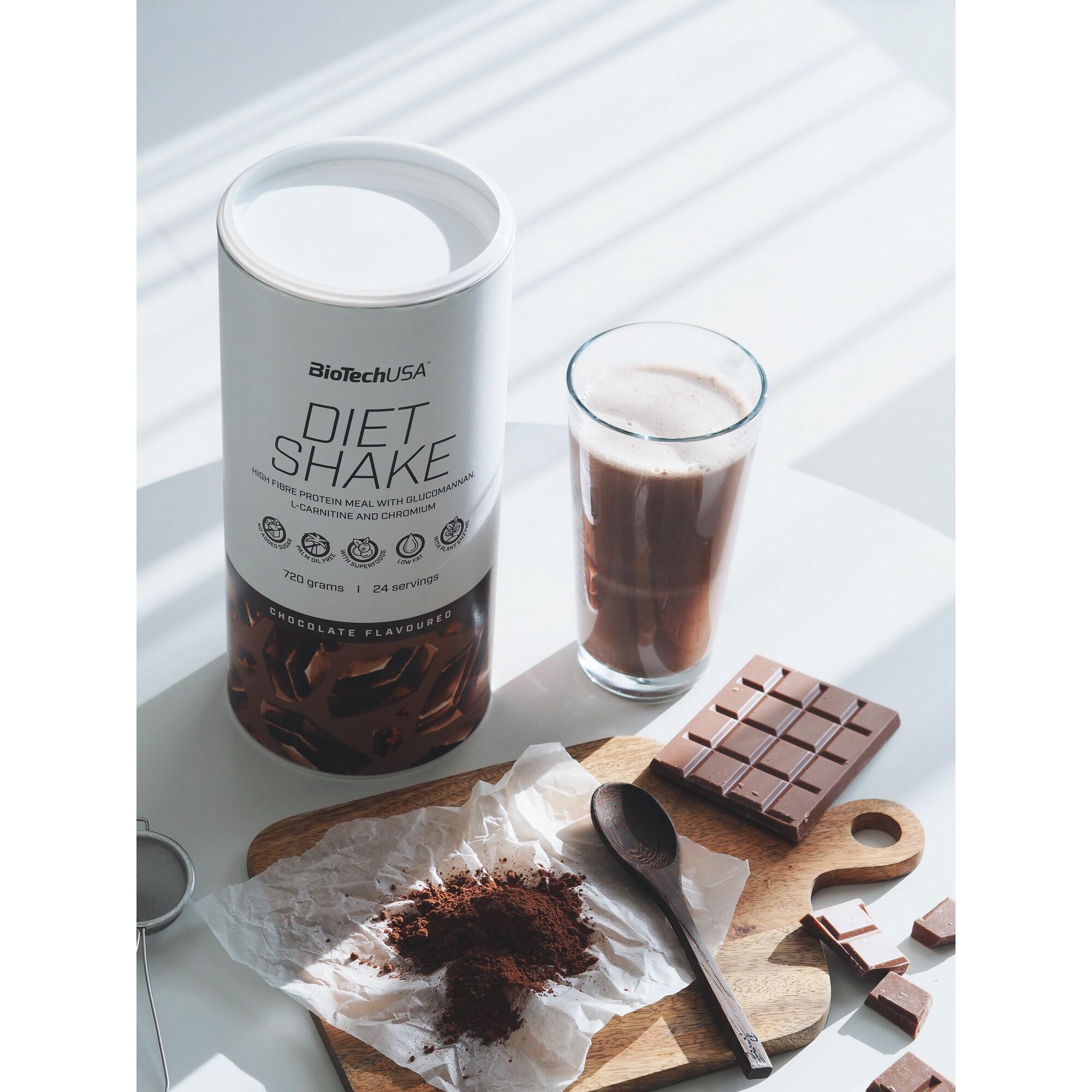 Tejsavófehérje - Diet Shake csokis, 720g Biotechusa akciós termékkép 1