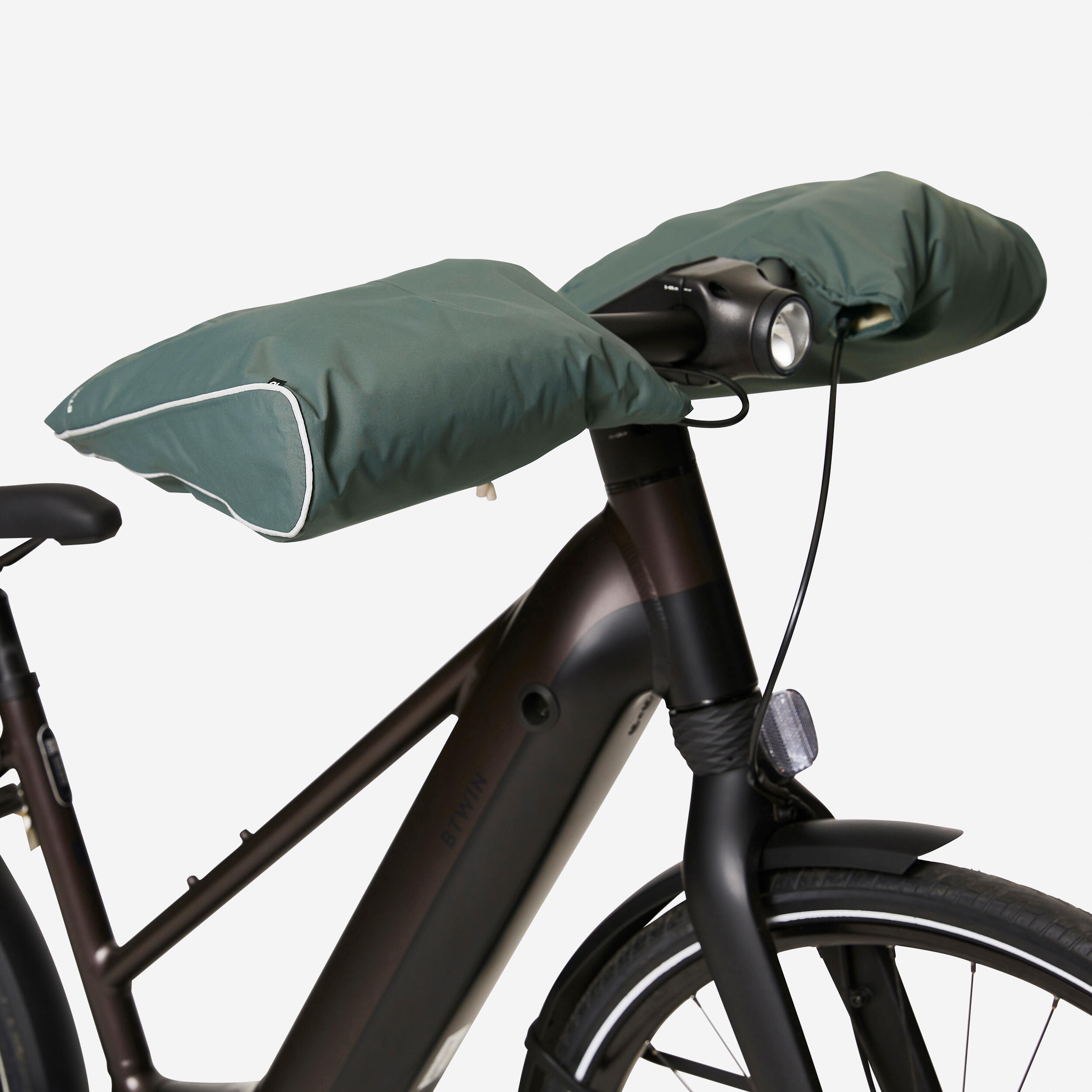 Warm Waterproof Removable City Bike Handlebar Muffs 900 8/9