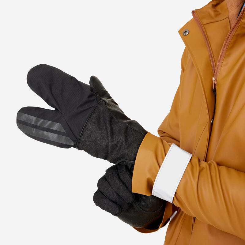 Gants - vélo ville - 940 noir