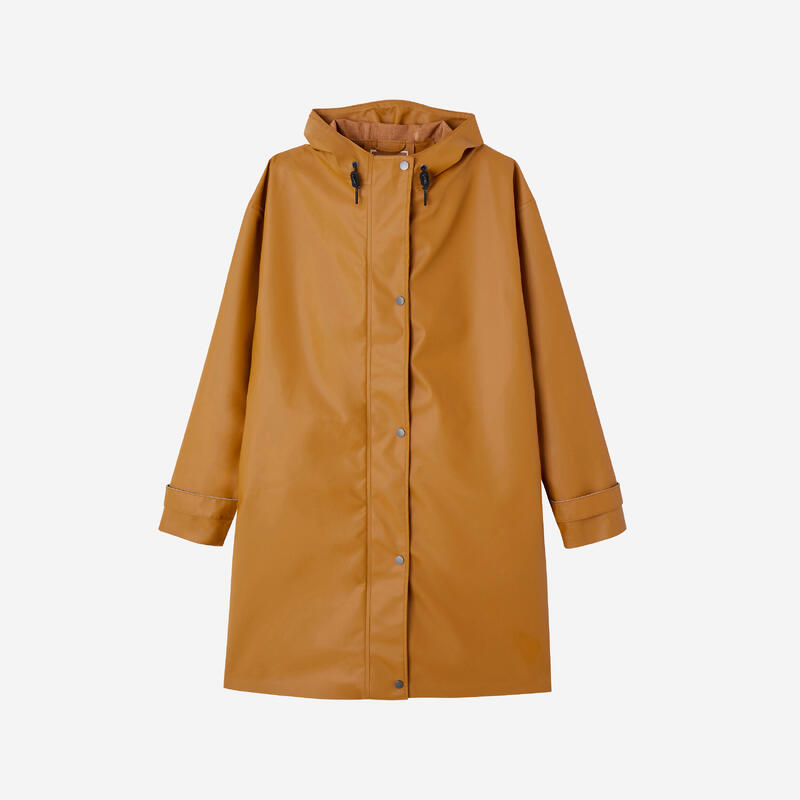 Geacă parka impermeabilă ciclism în oraș Albastru Unisex