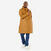 Parka imperméable vélo ville unisexe - ocre