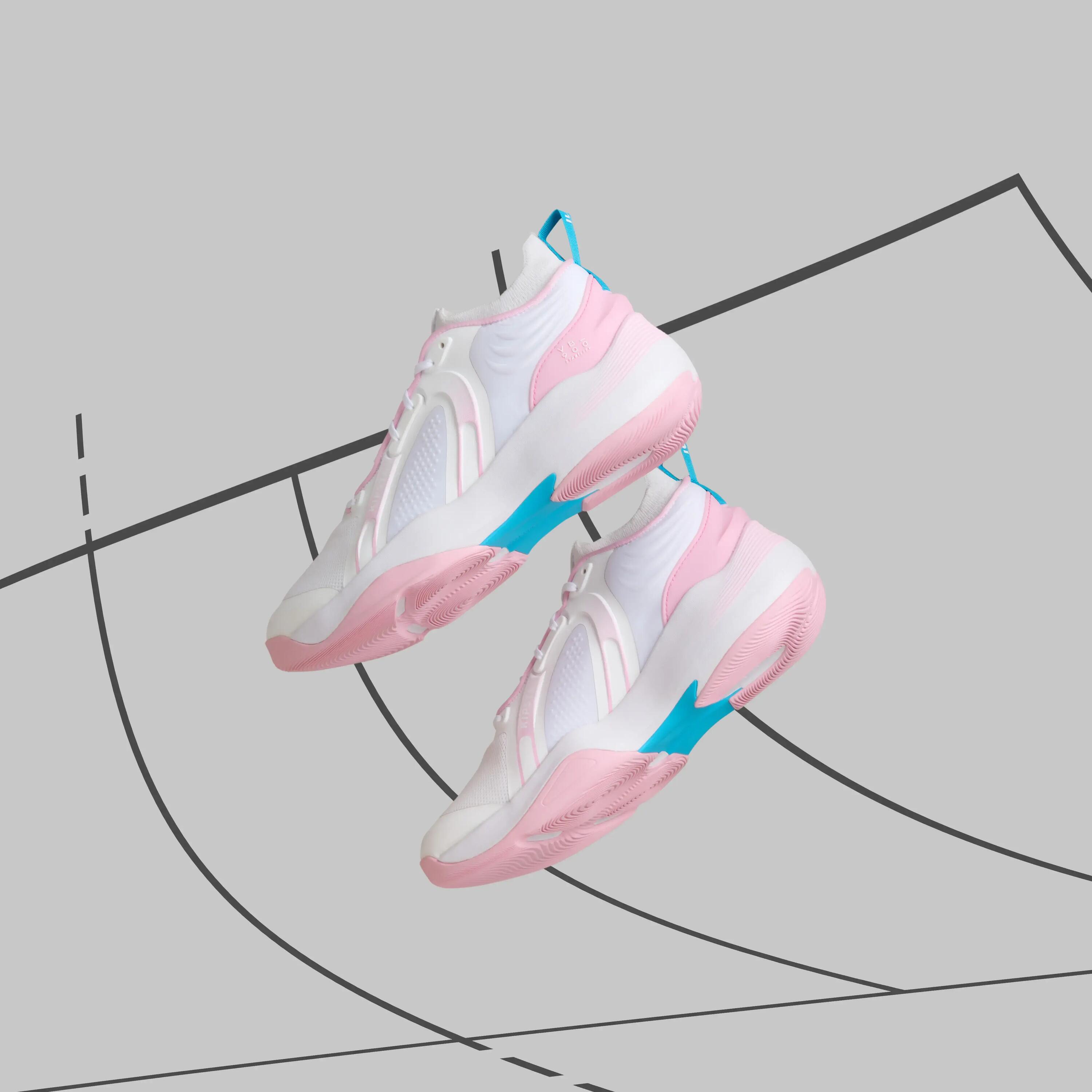 Scarpe pallavolo adulto VB 900 STABILITY rosa Alessia Orro 10/18