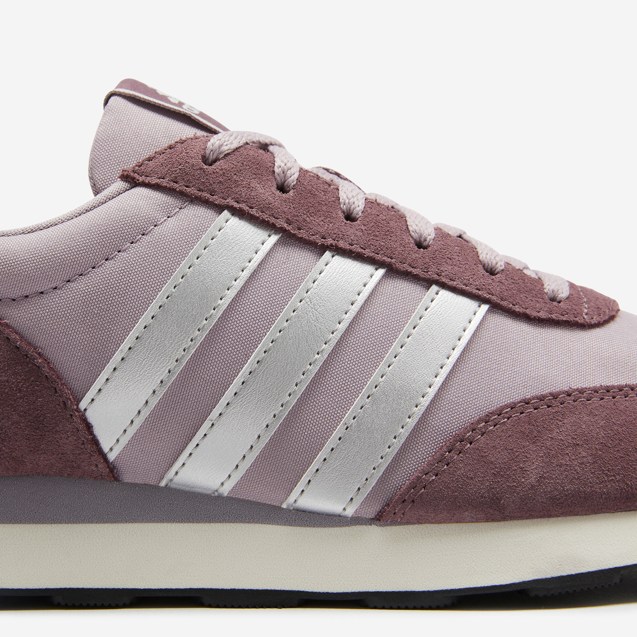 Calçado de Caminhada Mulher Adidas Run 60s 3.0 Cinzento/Violeta 3/6
