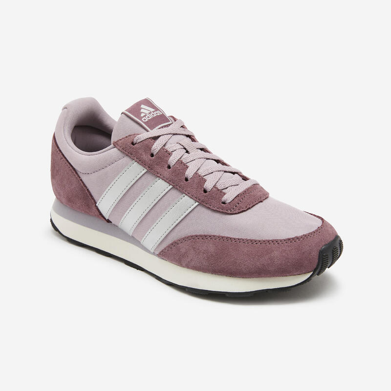 Baskets de marche urbaine femme, Run 60s 3.0 gris violet