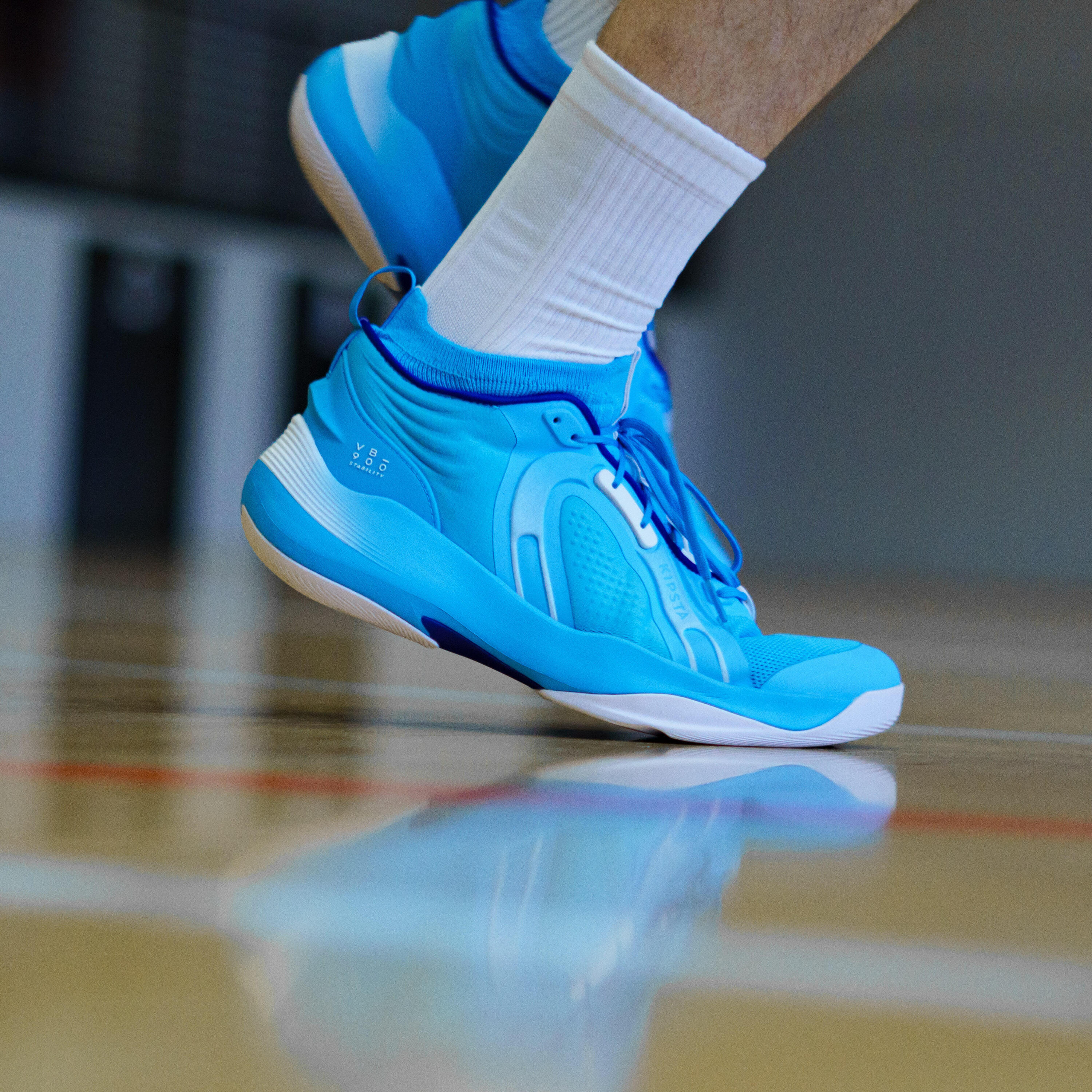 Adult Volleyball Shoes VB900 Stability - Blue 13/15