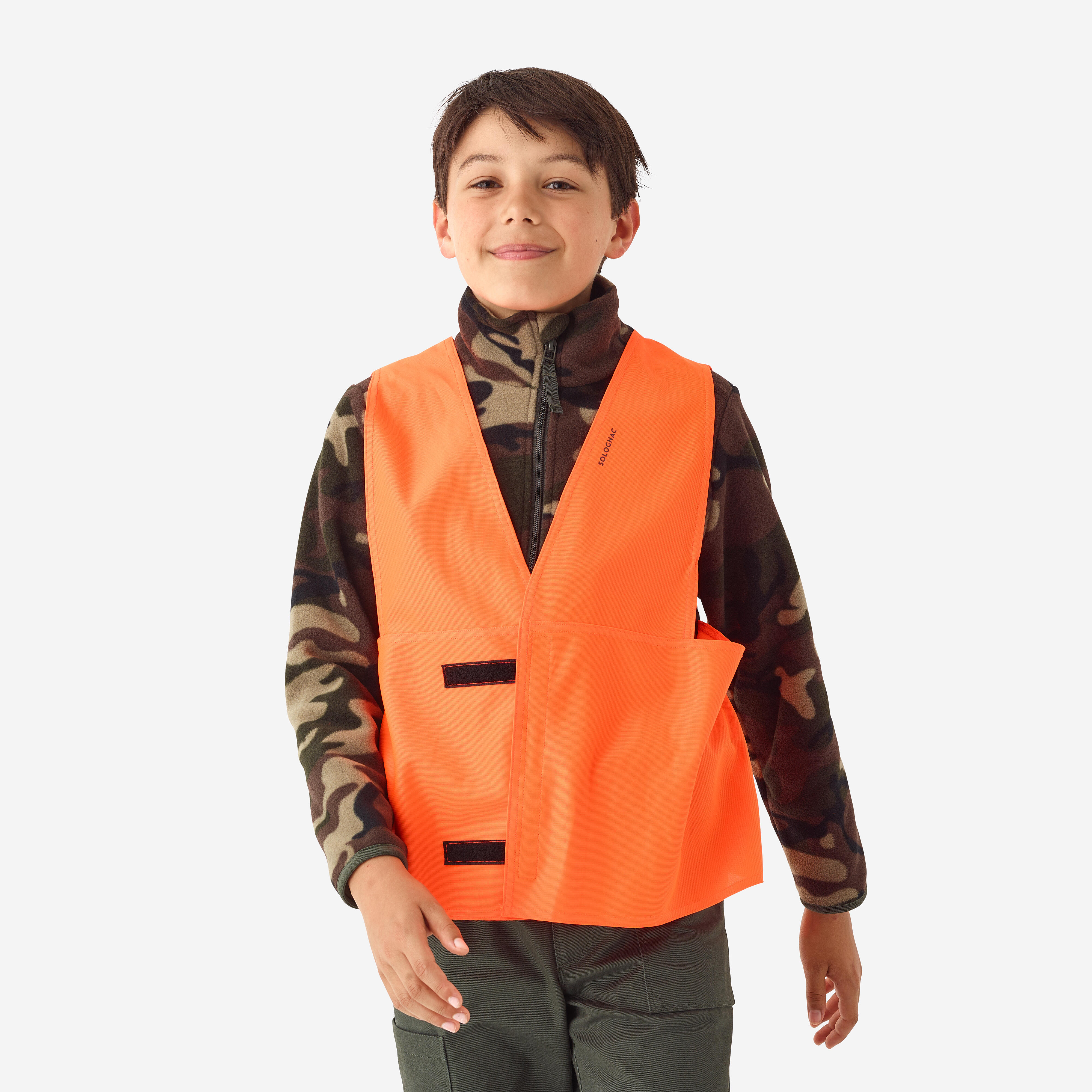 SOLOGNAC Signalweste Kinder orange | 03608390846894 SOLOGNAC Signalweste Kinder orange | 03608390846894
