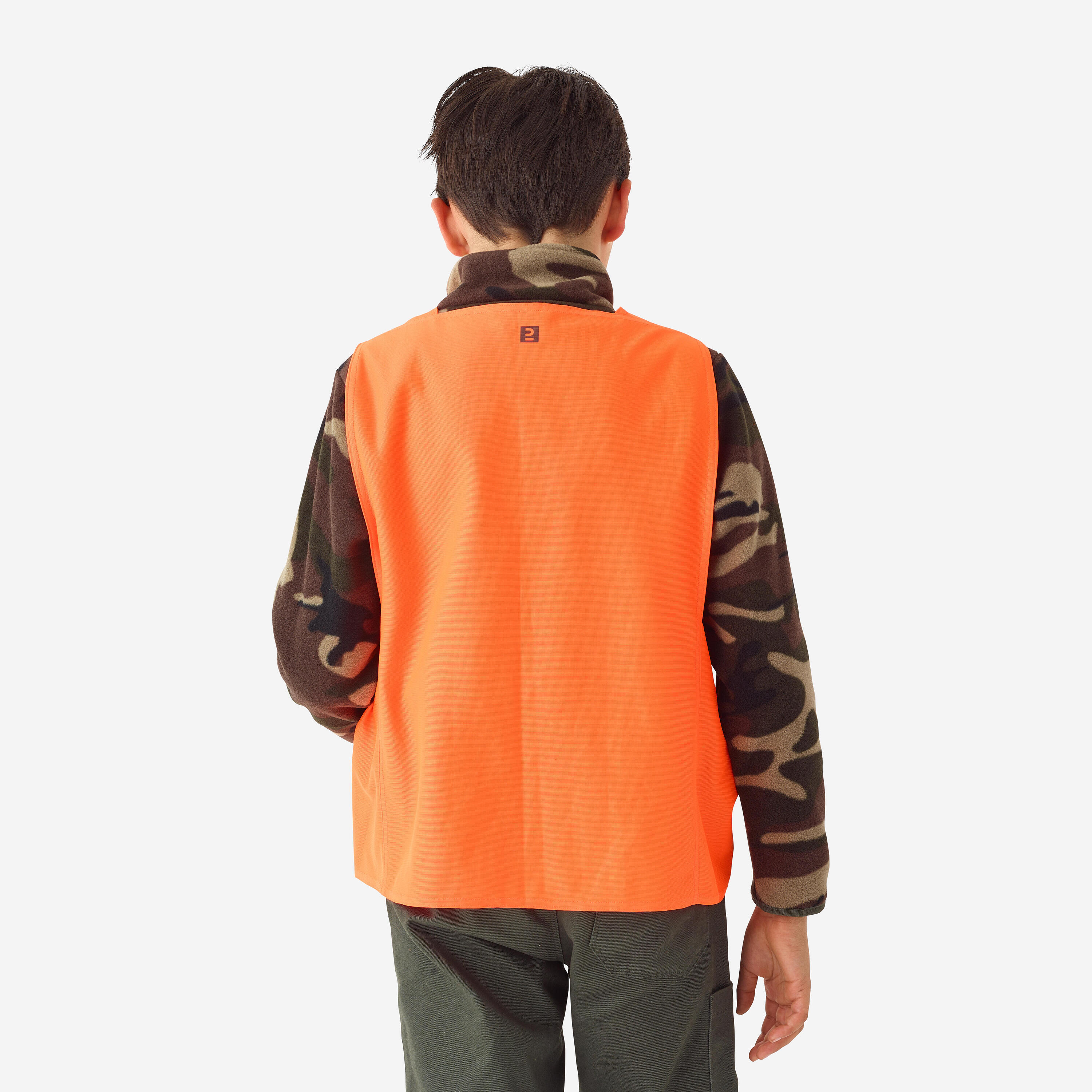 Gilet de sécurité - orange fluo - auto - moto - R201X Gilet de sécurité - orange fluo - auto - moto - R201X