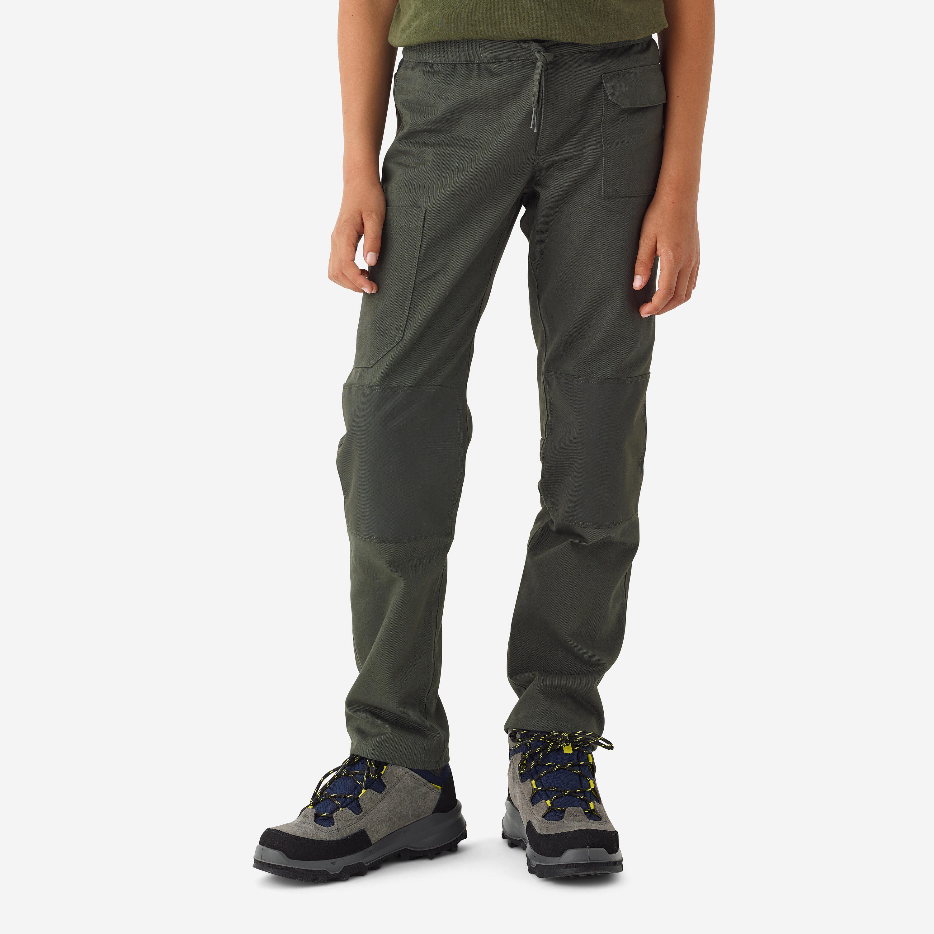 SOLOGNAC Kid’s resistant trousers 500 green