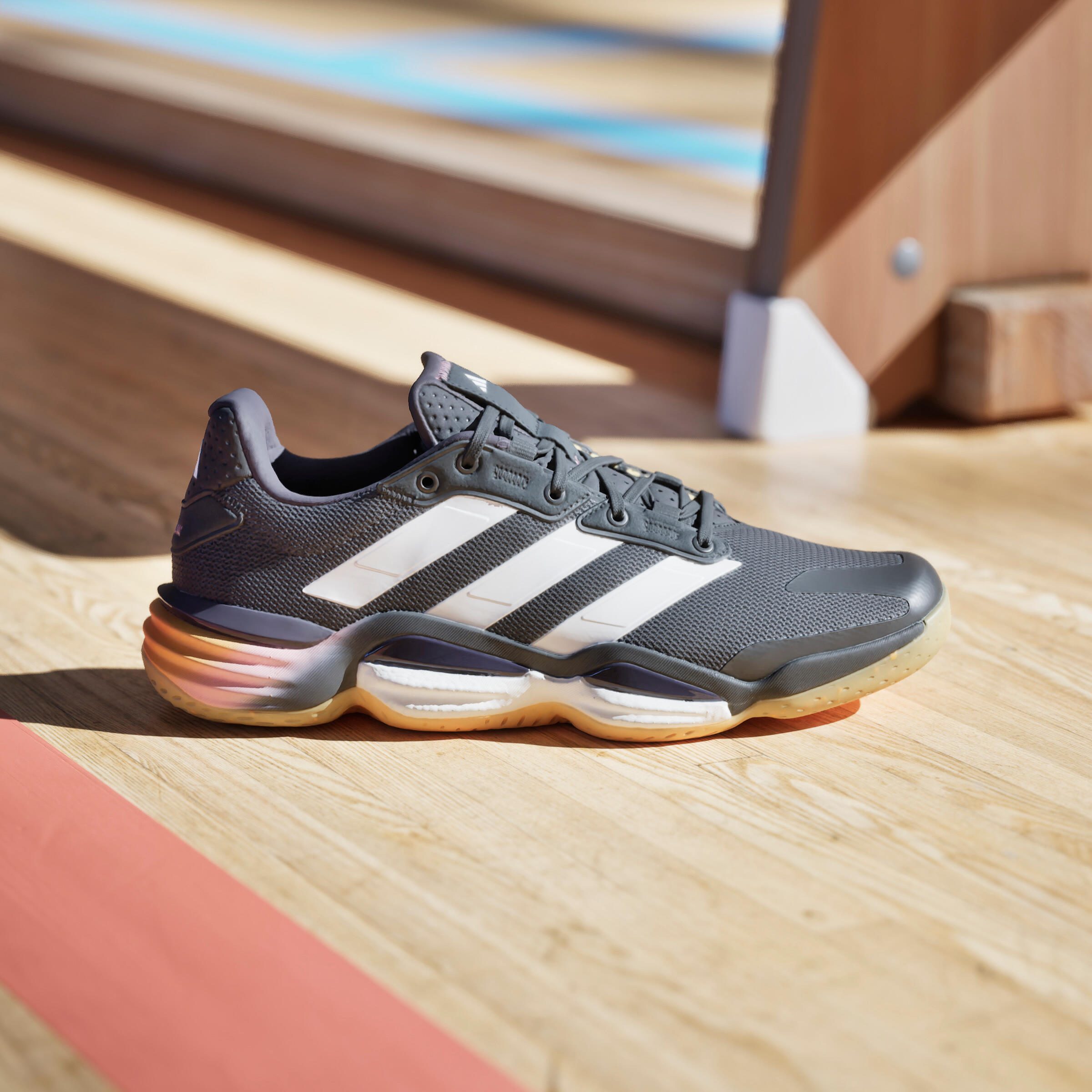 Scarpe pallamano adulto ADIDAS STABIL 16 nere 10/17