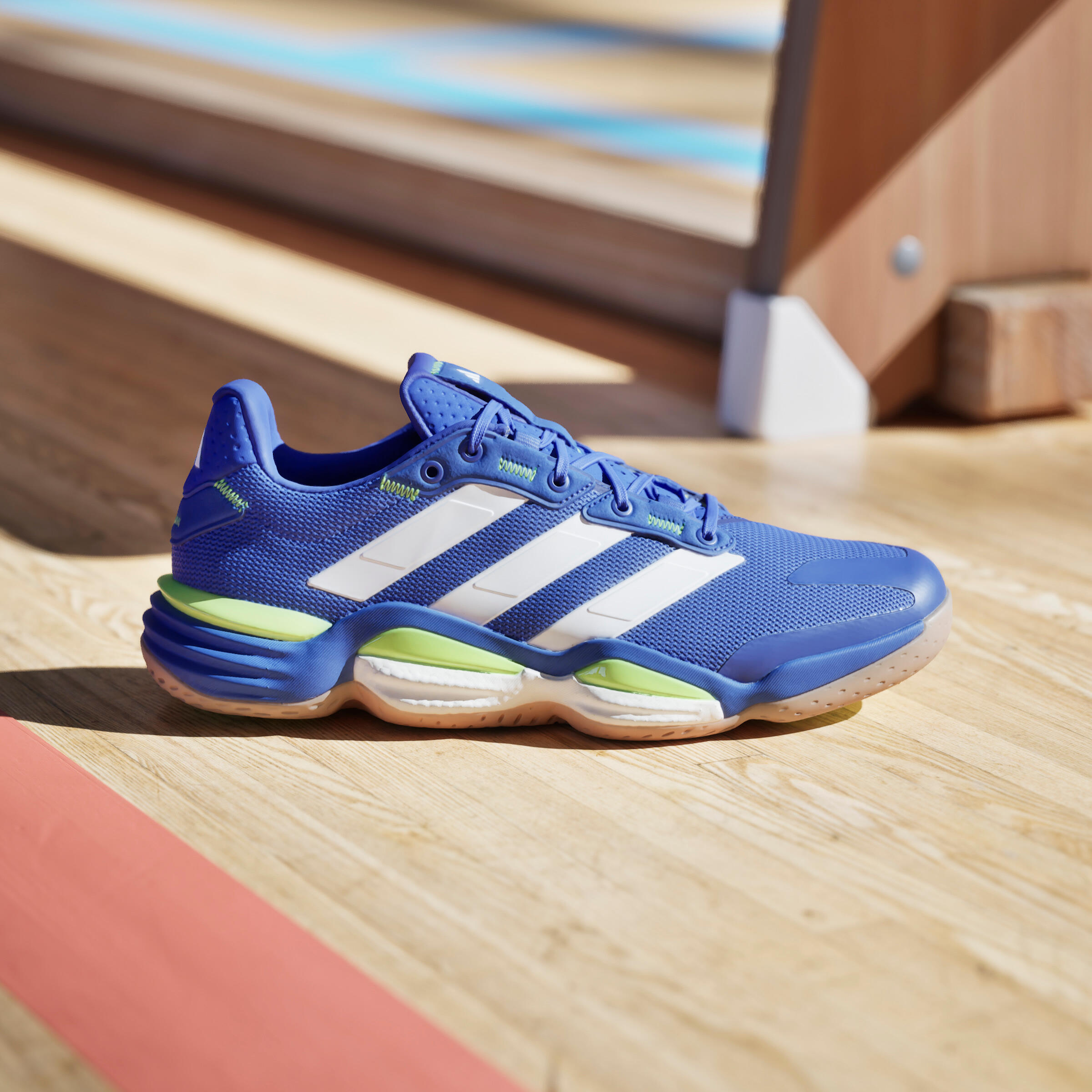 Scarpe pallamano adulto ADIDAS STABIL 16 blu-giallo 16/24