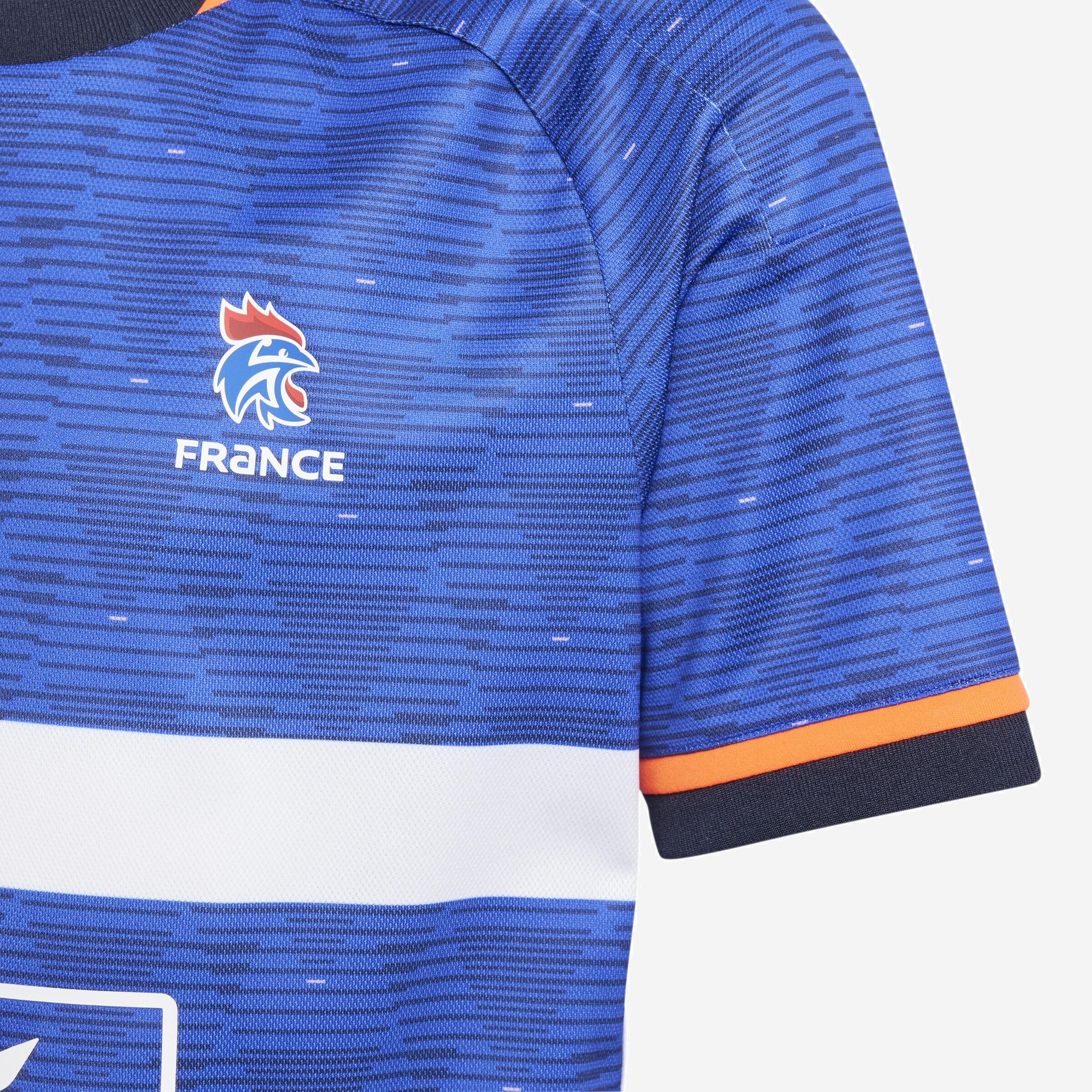 Maglia pallamano bambino ADIDAS FRANCIA blu 4/4