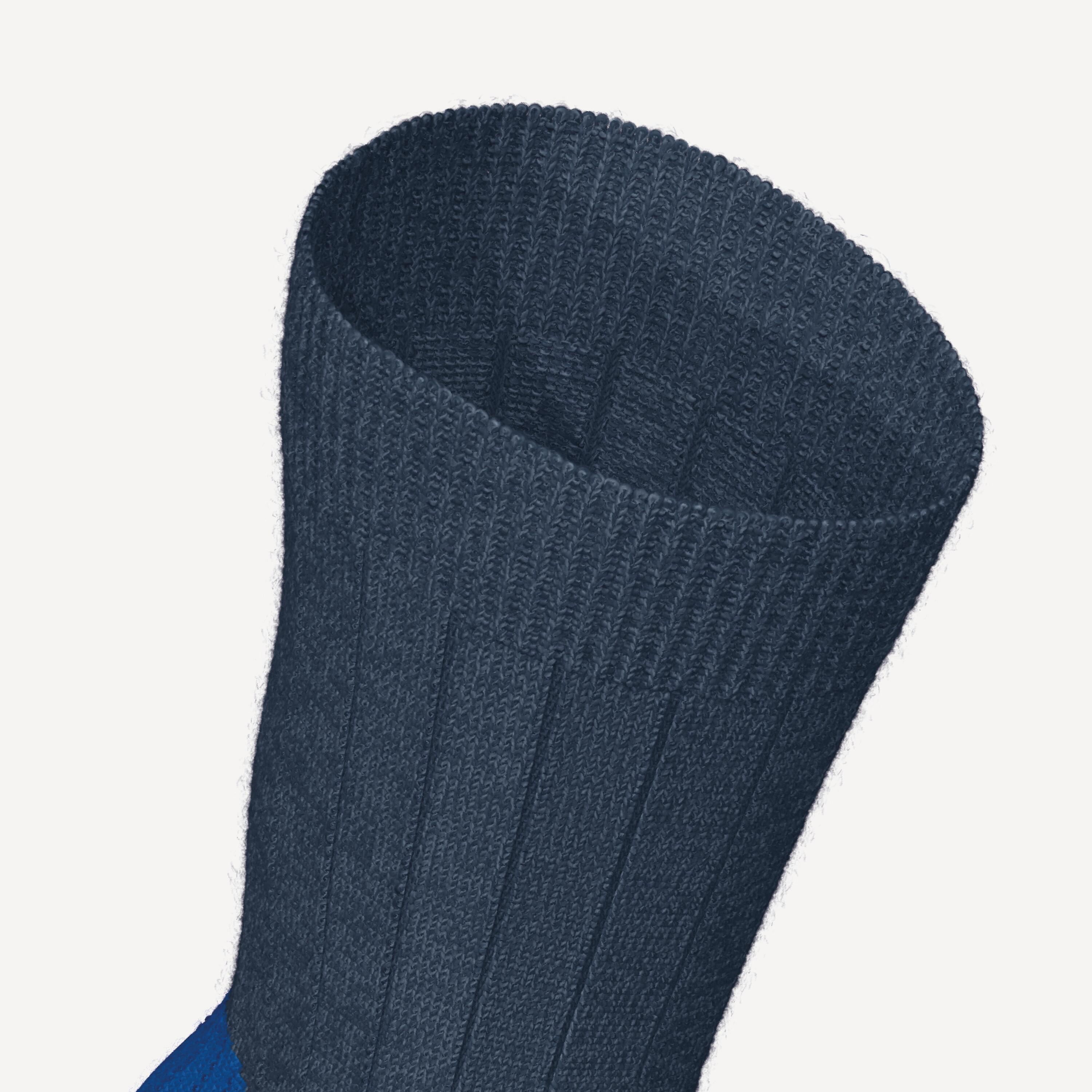 Calze calde montagna bambino SH100 MID grigie e blu | 2 paia 8/10
