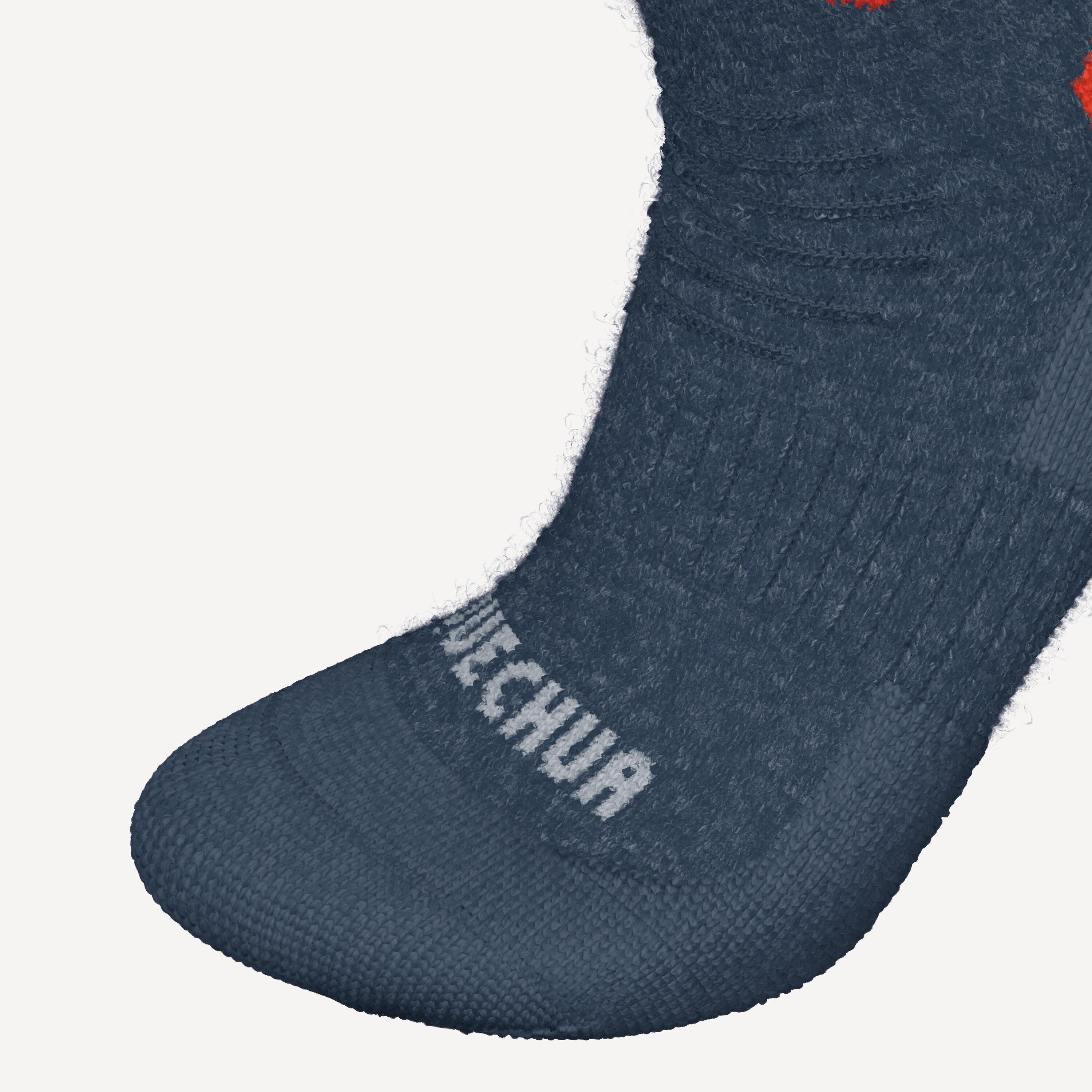Kids’ Warm Hiking Socks SH100 Mid 2 Pairs 3/7