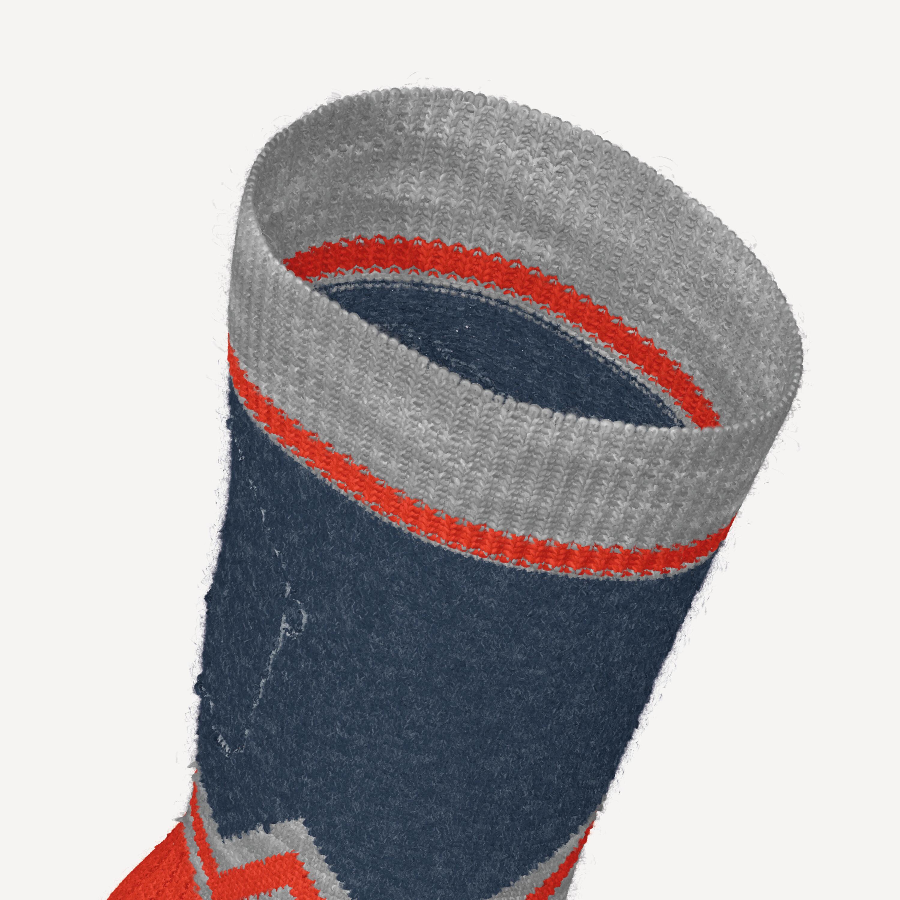 Kids’ Warm Hiking Socks SH100 Mid 2 Pairs 5/7