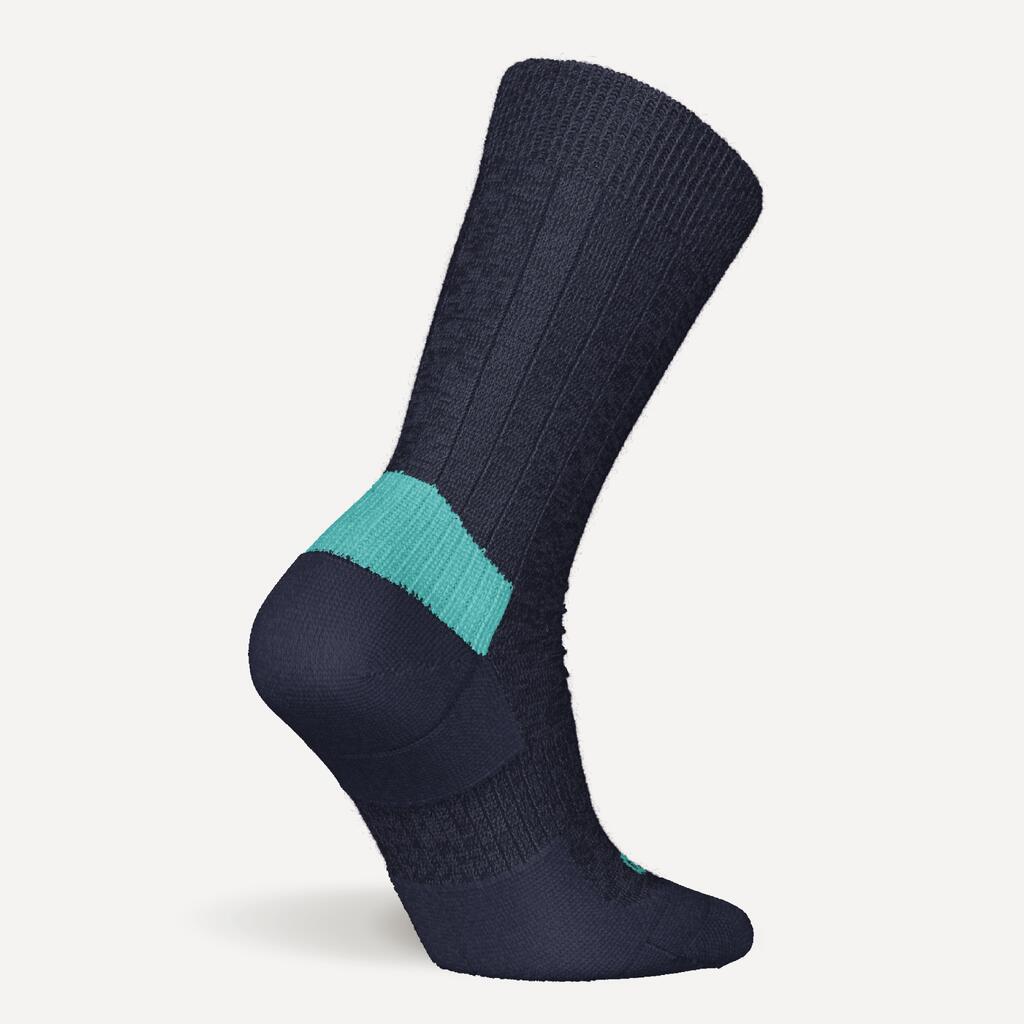 Calcetas cálidas de senderismo - SH100 MID - Niños X2 pares 