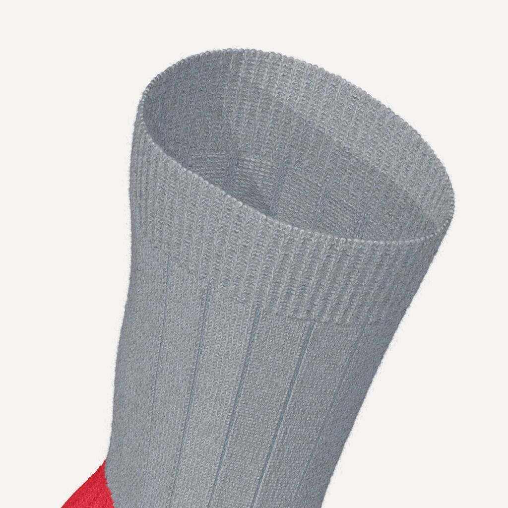 Detské polovysoké turistické ponožky SH100 hrejivé 2 páry